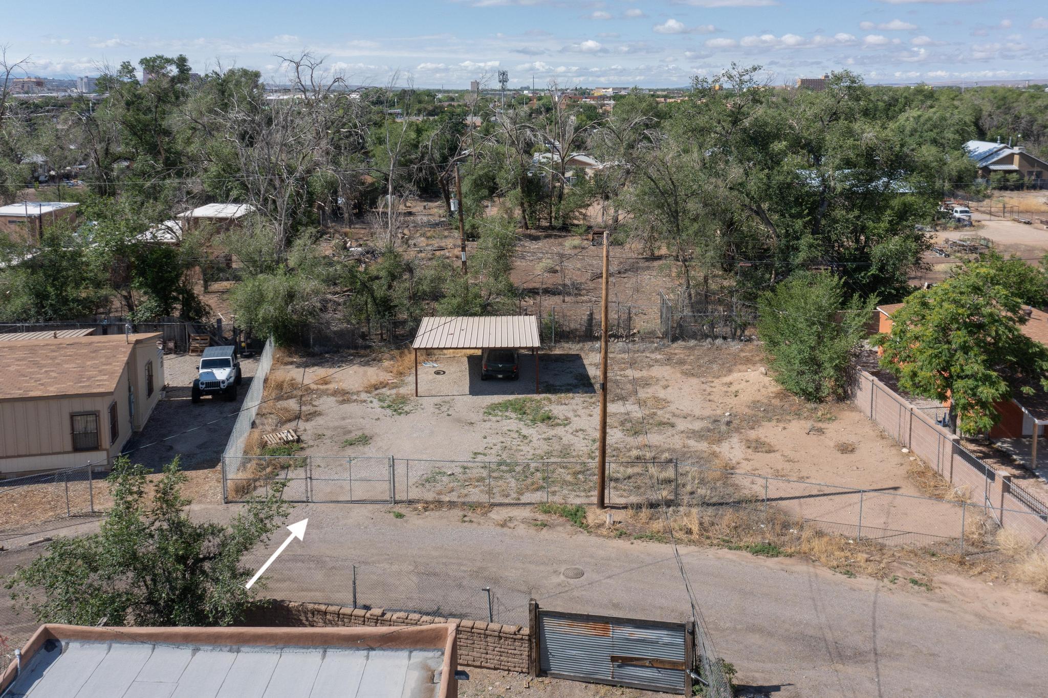 Great lot tucked away in a quiet, peaceful, little North West neighborhood. Convenient location with quick and easy access to I/40. Close to Shops and restaurants. Discover and enjoy the nearby Indian Pueblo Cultural Center and all it has to offer; food, shops, events, entertainment. Only blocks away. This lot is ready for a new owner to build on. Property is located on a Dead end road so you won't be bothered by traffic and noise. Buyers to perform their own due diligence; zoning, building, utilities, restrictions, etc. REC considered at a purchase price of $65,000.