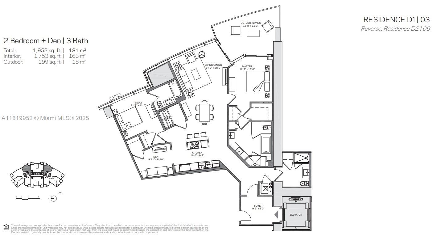 851 NE 1st Ave #909, Miami FL 33132