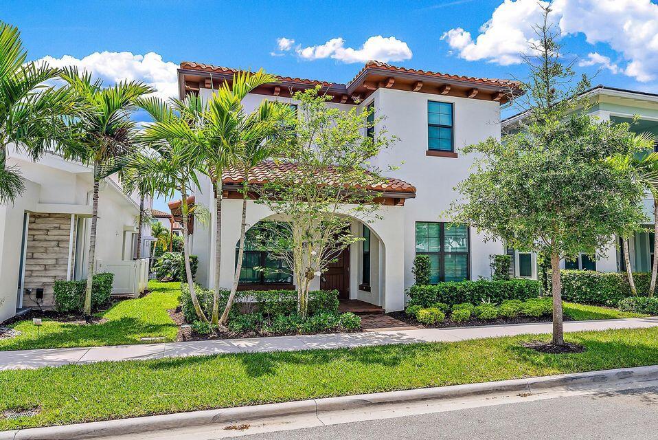 SITUATED IN ONE OF THE MOST DESIRABLE NEW COMMUNITIES IN PALM BEACH GARDENS: ALTON! THIS CBS, 2 STORY, 4 BEDROOM, 3 FULL BATHROOM, 2 CAR GARAGE HOME IS FILLED WITH UPGRADES! STEP INSIDE THIS BRIGHT HOME FILLED WITH NATURAL LIGHT, 1 FULL BATHROOM & BEDROOM ON THE FIRST FLOOR, TILE GREY FLOORS, GORGEOUS FULLY UPGRADED KITCHEN WHICH INCLUDES: QUARTZ COUNTERTOPS, WHITE SHAKER WOOD CABINETRY, MOSAIC BACKSPLASH, SS APPLIANCES, PANTRY, WHITE SHAKER CABINETS IN ALL OF THE BATHROOMS & LAUNDRY ROOM, QUARTZ COUNTERTOPS THROUGHOUT, UPGRADED MASTER SHOWER, HIS & HER SINKS, LARGE MASTER BEDROOM WITH COFFERED CEILING, LARGE STORAGE UNDER THE STAIRS, IMPACT WINDOWS & DOORS THROUGHOUT, GREAT OUTDOOR SPACE TO ENTERTAIN FAMILY & FRIENDS.