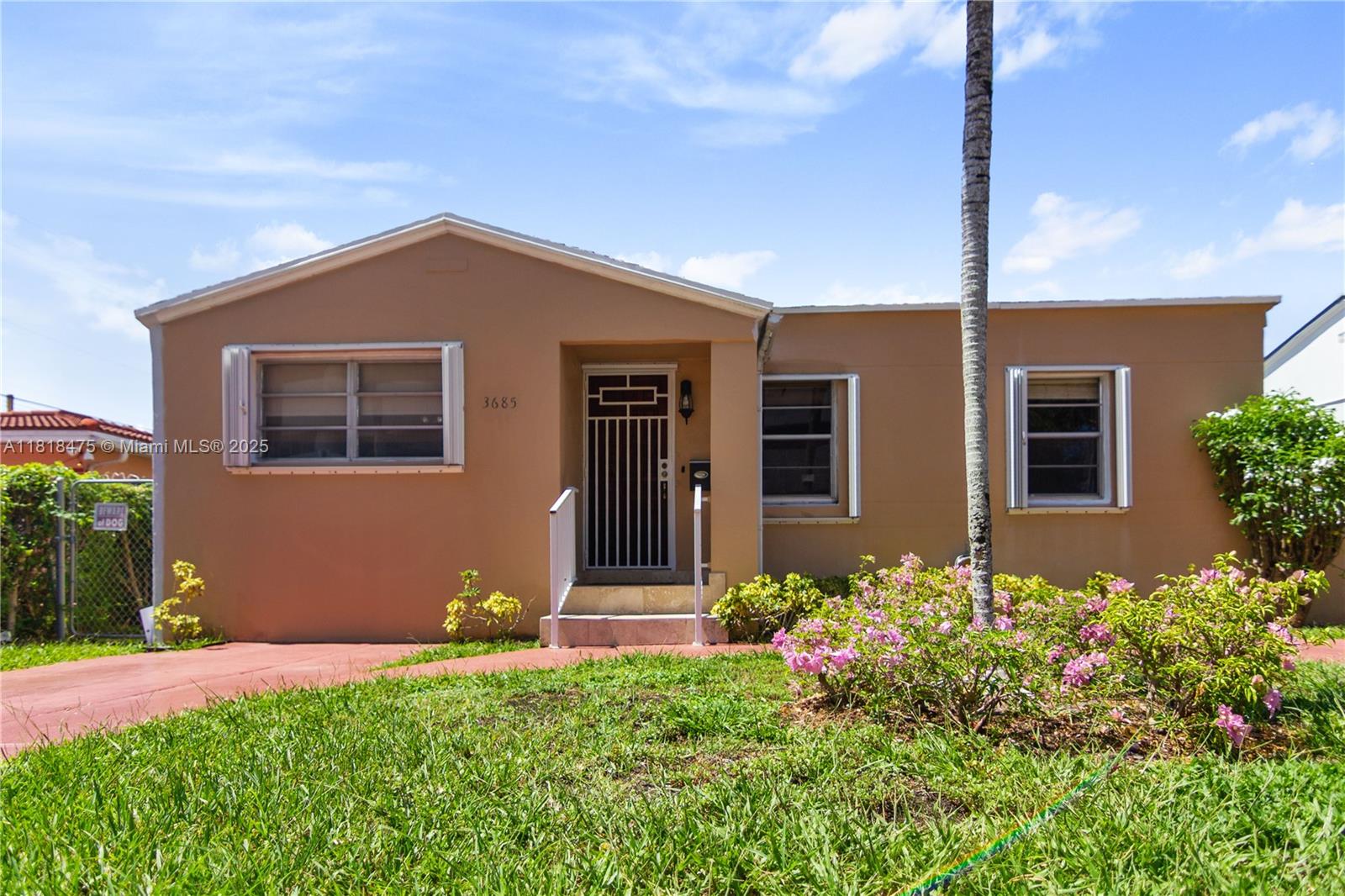 Charming and Move-In Ready in the Heart of Miami - Plus a Prime Development Opportunity.
Welcome to a beautifully maintained 3-bedroom, 1.5-bathroom home ideally located in Silver Bluff, just minutes from Coral Gables, Coconut Grove, Brickell. Set on a 6,000 SF lot zoned T3-O (duplex permitted), this property offers a rare blend of move-in-ready comfort and long-term development potential. Whether you're looking to enjoy it as-is or build your next project, this home is a fantastic opportunity in one of Miami’s most desirable neighborhoods. Inside, you'll find a spacious layout filled with natural light, an upgraded kitchen, and generous living area perfect for entertaining. Step outside to a private backyard with a covered porch, storage shed, and a fully fenced yard.