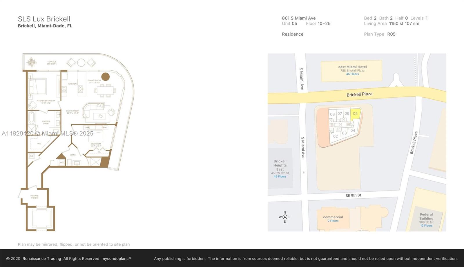 801 S Miami Ave #2205, Miami FL 33130