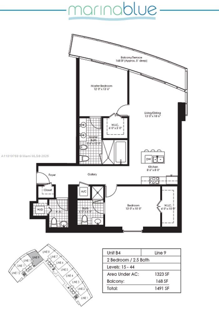 888 Biscayne Blvd #2909, Miami FL 33132