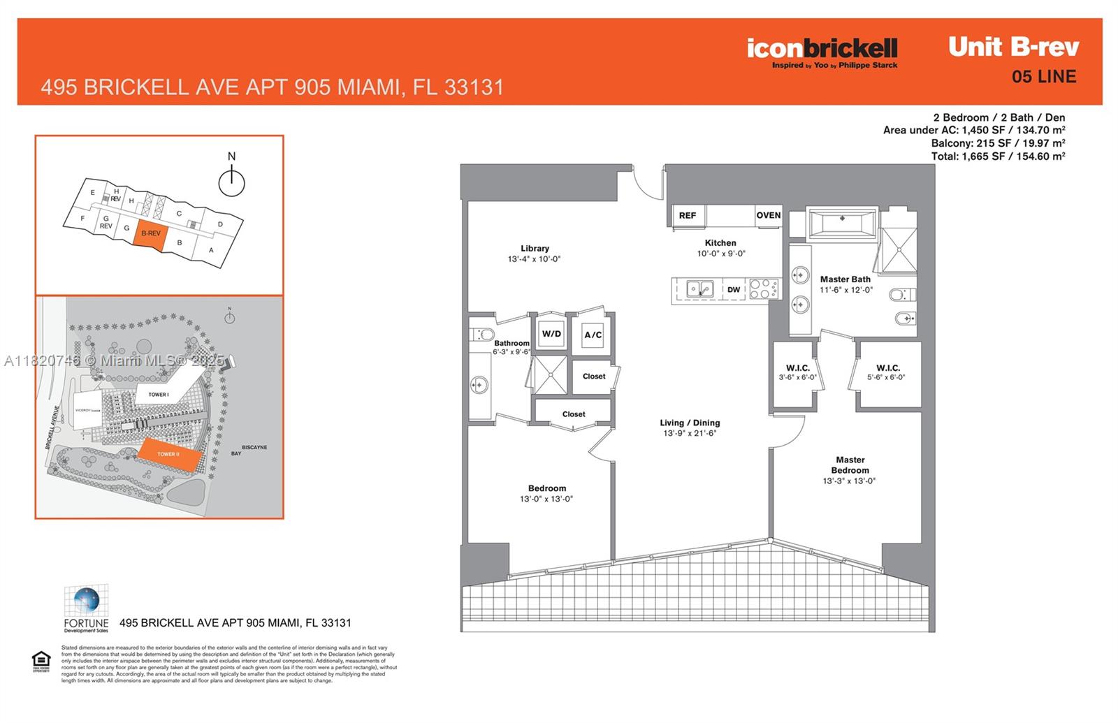 495 Brickell Ave #905, Miami FL 33131