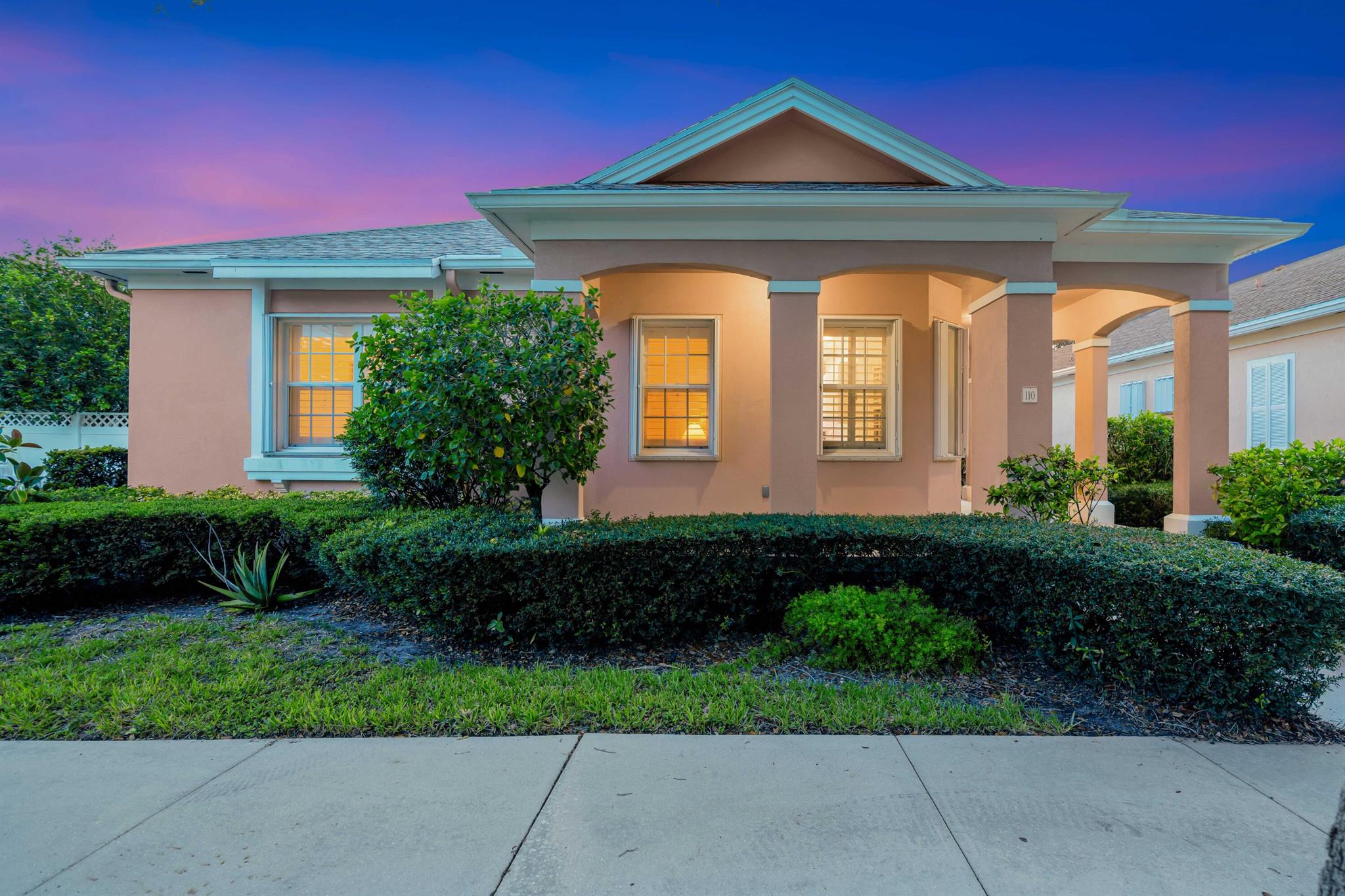 Incredible opportunity to reside in the highly desirable Cambridge of Abacoa. This 1 level CBS, Divosta built home features a beautifully designed layout with 3 bedrooms, and 2 bathrooms, new roof 2023, newer AC 22, fenced yard, & quartz countertops in the kitchen & master bath. The property is one of the most desirable model homes that maximizes space and comfort, making this great for entertaining. Enjoy the stunning, resort style pool, ideal for relaxation and social gatherings surrounded by lush landscaping, giving the utmost privacy. Cherish the large outdoor patio, creating an inviting atmosphere for hosting friends and loved ones. The lanai and outdoor living add a touch of elegance and charm. Throughout the home, you'll find numerous custom touches that enhance its appeal. 3. **Plantation Shutters**: These window treatments in the kitchen and master bedroom provide both style and functionality, allowing for light control and privacy while adding a touch of elegance.

Overall, the property combines comfort, style, and convenience, making it an attractive option for potential buyers or renters looking for a well-appointed home in a vibrant community.