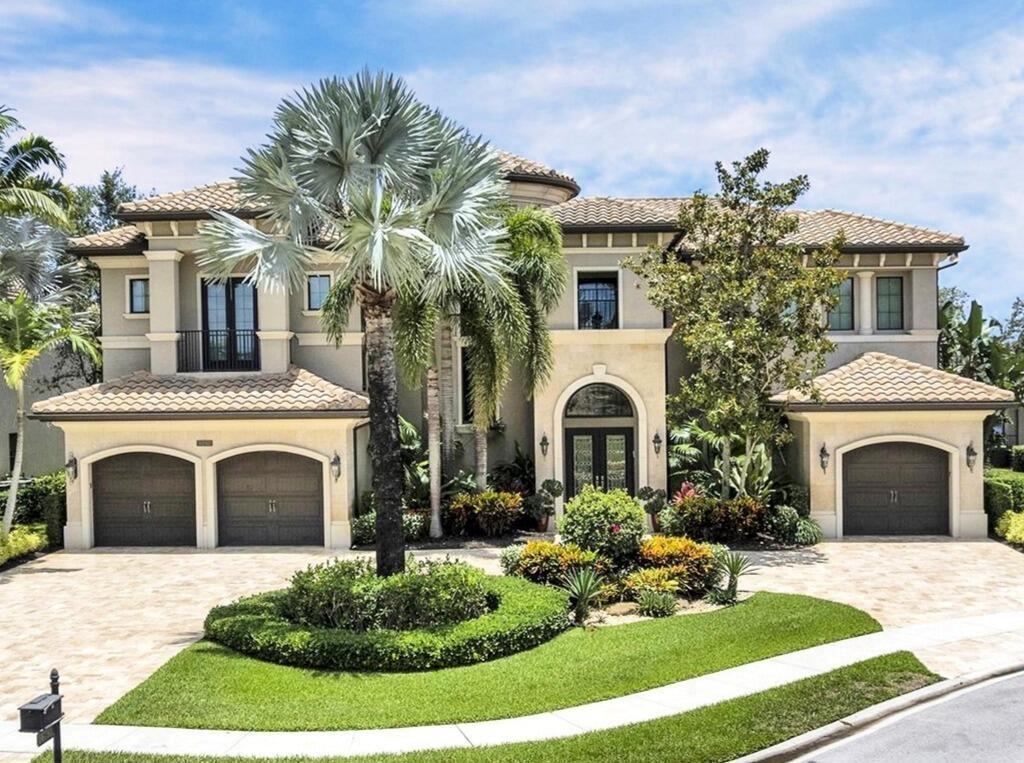 Beautiful Chantilly model home by GL with custom finishes on one of the finest water lots in The Bridges. This exquisite property was exceptionally well designed and decorated, home tech, one-of-a-kind curved glass stair case and so much more. Enjoy long, premium water views from this quiet and private setting. Boasting a large landscaped private yard with a huge spill over pool and summer kitchen. The home was designed with exceptional detail and of the highest caliber materials, appliances and accents. The home was decorated by NewYork famous and awarded decorator Bruice Berman.This is one of the most impressive properties in The Bridges community, located in the coveted Crown Bridge, Empire section. (Furniture is also available for sale.)