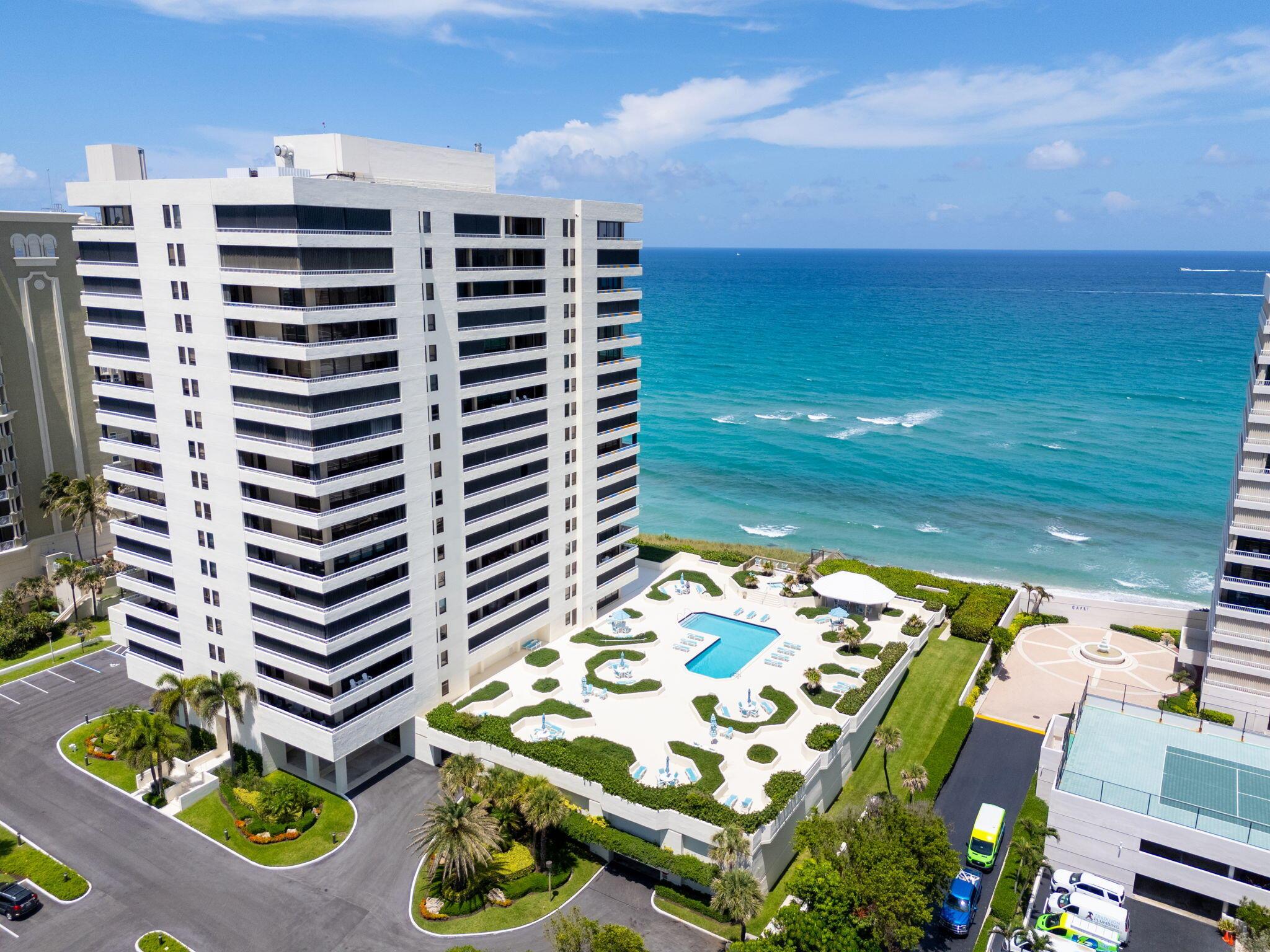 **DIRECT OCEANFRONT**Experience the best of oceanfront views and living in this beautifully maintained condo located in one of the most financially secure and well-managed buildings on Singer Island. This 3rd-floor residence offers luxury, peace of mind, and direct access to an array of resort-style amenities.Inside, you'll find exquisite custom cabinetry including a built-in entertainment center, bedroom wardrobes, custom closet systems, and laundry area storage--offering both elegance and functionality. The condo also features full hurricane impact windows and doors, along with upgraded hurricane shutters certified to Miami-Dade standards (2024) for maximum protection and peace of mind.With a monthly HOA of just $942, residents enjoy outstanding value that includes fiber-opti high-speed internet, 200+ cable channels, water, and sewer. The building has 100% fully funded reserves since 2020, and both the Milestone Study and SIRS are completed, filed, and approved with the DBPR&#x14;reflecting exceptional financial and structural stewardship.



The property is protected by a roof maintenance agreement in place since 1990, with insurance classifying the roof as "7 years old." This building is not insured by Citizens, a significant advantage when it comes to long-term insurance planning.



Additional building improvements and amenities include:

" Pool fully renovated in 2024

" $85,000 beach walkover completed in 2022

" Hallways updated in 2020

" Elevators replaced in 2021

" Lobby and gym renovated in 2018

" Professionally maintained gym, spa, and sauna facilities

Resort-style amenities include tennis, pickleball, basketball, racquetball, shuffleboard, a hot tub, and separate men's and women's saunas, the unit has its own beach storage unit as well as separate mechanical room-all supported by an on-site management team and staff of 7 with over 100 years of combined experience.

Note: Master insurance premium is separate at $603/month, renewing 2/7/2026.

This is a rare opportunity to own a meticulously upgraded condo in a financially solid building, steps from the sand and sea.