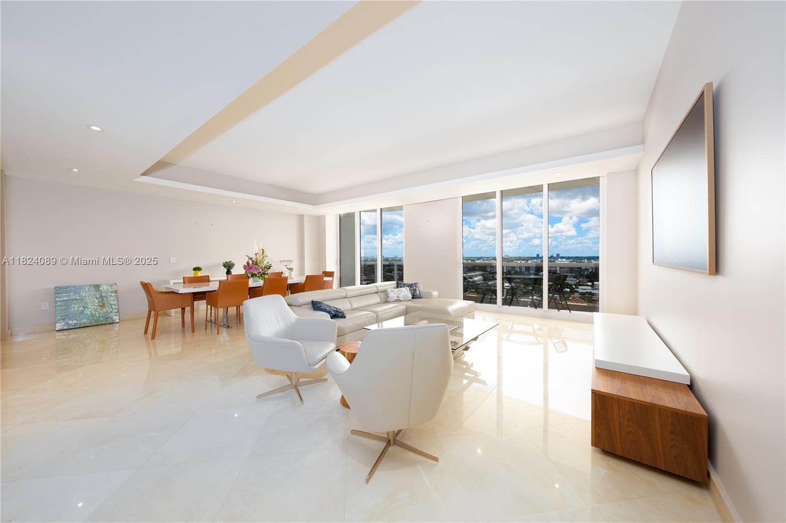 Welcome to this 2760 sq ft beautifully combined double unit PH-G & PH-I curated 3-bedroom, 3-bathroom apartment that blends contemporary design with timeless comfort. From the moment you walk in, you’re greeted by natural light pouring through floor-to-ceiling windows, highlighting spacious open-concept living areas with seamless indoor-outdoor flow.