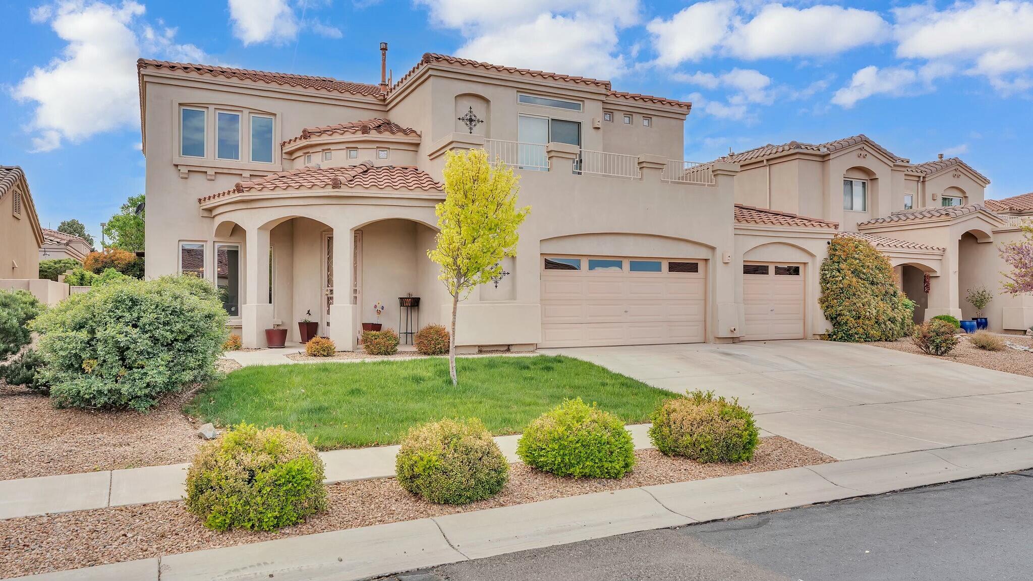 Experience the timeless Mediterranean charm and inviting warmth of 4409 Summer Hill Lane Northwest, located in the heart of Albuquerque. This meticulously maintained, one-owner home has been thoughtfully cared for and beautifully updated to meet the needs of modern living while preserving its classic appeal. At the heart of the home is a stunning, fully remodeled chef's kitchen, equipped with high-end appliances, ample counter space, and elegant cabinetry. This kitchen seamlessly opens to bright and spacious living areas that are bathed in natural light, creating an airy and welcoming atmosphere perfect for both everyday living and entertaining guests.