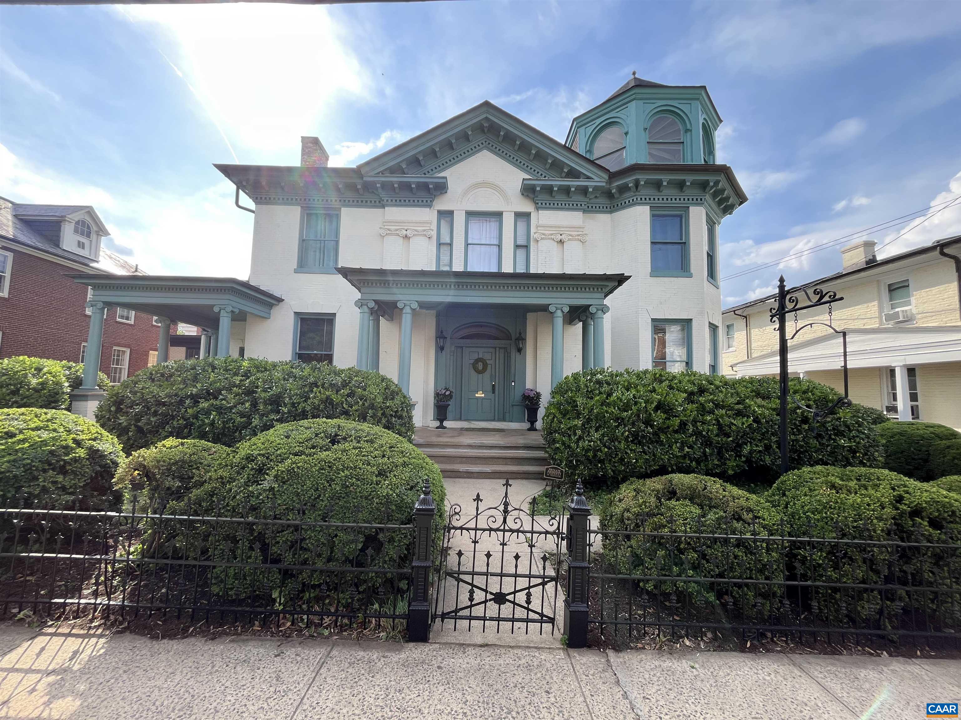Welcome home to 409 Park Street. Located just two blocks from the Downtown Mall, stroll to Fridays After Five concerts at the Ting Pavilion, shop at local stores, enjoy the culinary delights of Cville's exceptional restaurants, or peruse the weekly farmer's market to create your own in the large open chef's kitchen of this thoughtfully restored gem. Keeping all the charm of this Queen Anne style estate, major renovations were made within the last couple years to restore this building to the grand home it was intended to be. The home features 12 foot ceilings downstairs and 10 foot ceilings upstairs and the renovations include new flooring and fresh paint throughout, an all new kitchen, updated bathrooms, restored windows with new storm windows, a newly installed fence in the front and back, a fresh paved driveway and much more. The exterior provides ample gated parking in the back, a green area with the potential to be made into a beautiful garden, and a blank canvas behind the back porch to create a backyard retreat. While 409 Park St has been restored to a home, possible uses are only limited by your imagination. Current zoning allows for multiple uses including as an office, retail, restaurant/cafe, and as a hotel/inn.