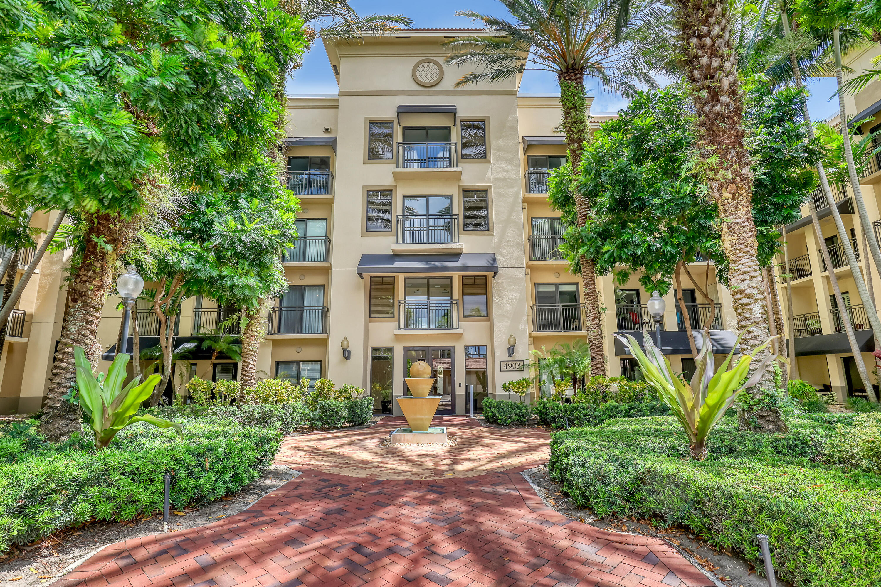 Welcome to Midtown at Palm Beach Gardens - where luxury, convenience, and lifestyle come together. This beautifully appointed first-floor 2-bedroom, 2-bath residence offers the perfect blend of style and comfort with a thoughtfully designed split floor plan, modern kitchen, and spacious interiors ideal for both year-round living or seasonal retreats. Step outside and enjoy effortless access to scenic lakefront walking trails, or immerse yourself in the vibrant Midtown neighborhood--just moments away from gourmet restaurants, boutique shopping, and lively entertainment. Perfect for pet lovers and those with an active lifestyle, this pet-friendly home also features a NEW 2025 HVAC system for added peace of mind.  Call today for your private tour.