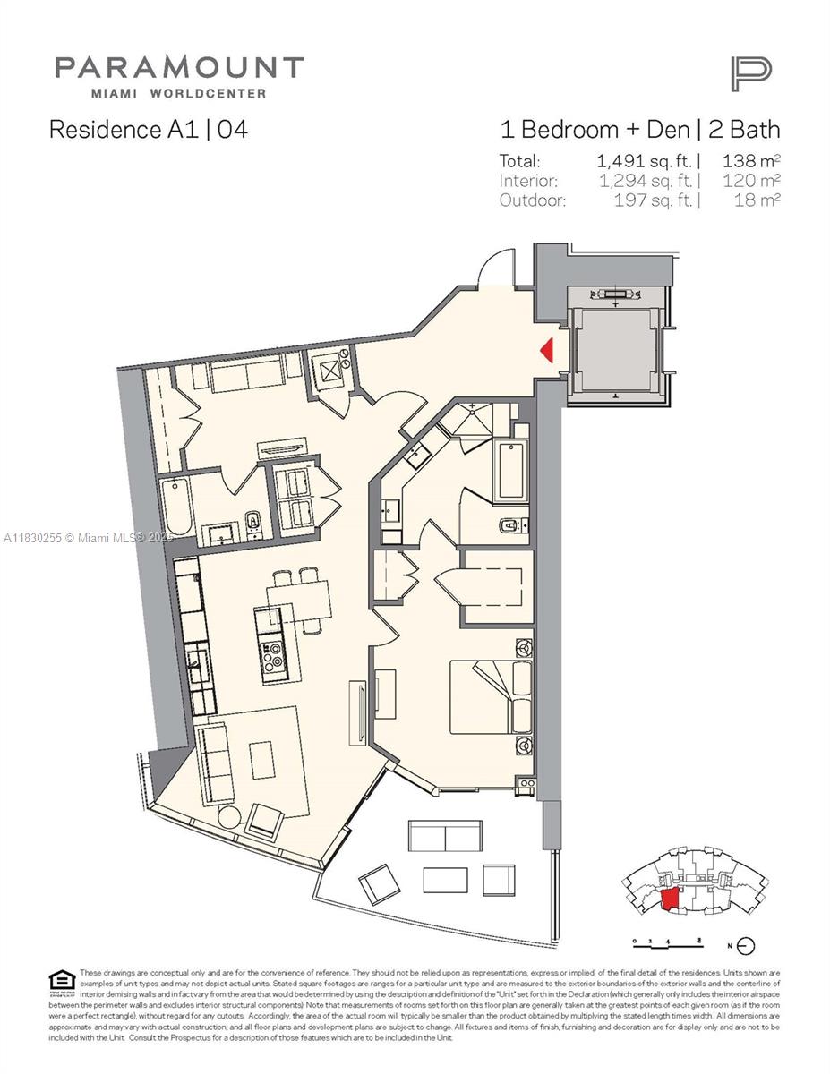 851 NE 1st Ave #4404, Miami FL 33132