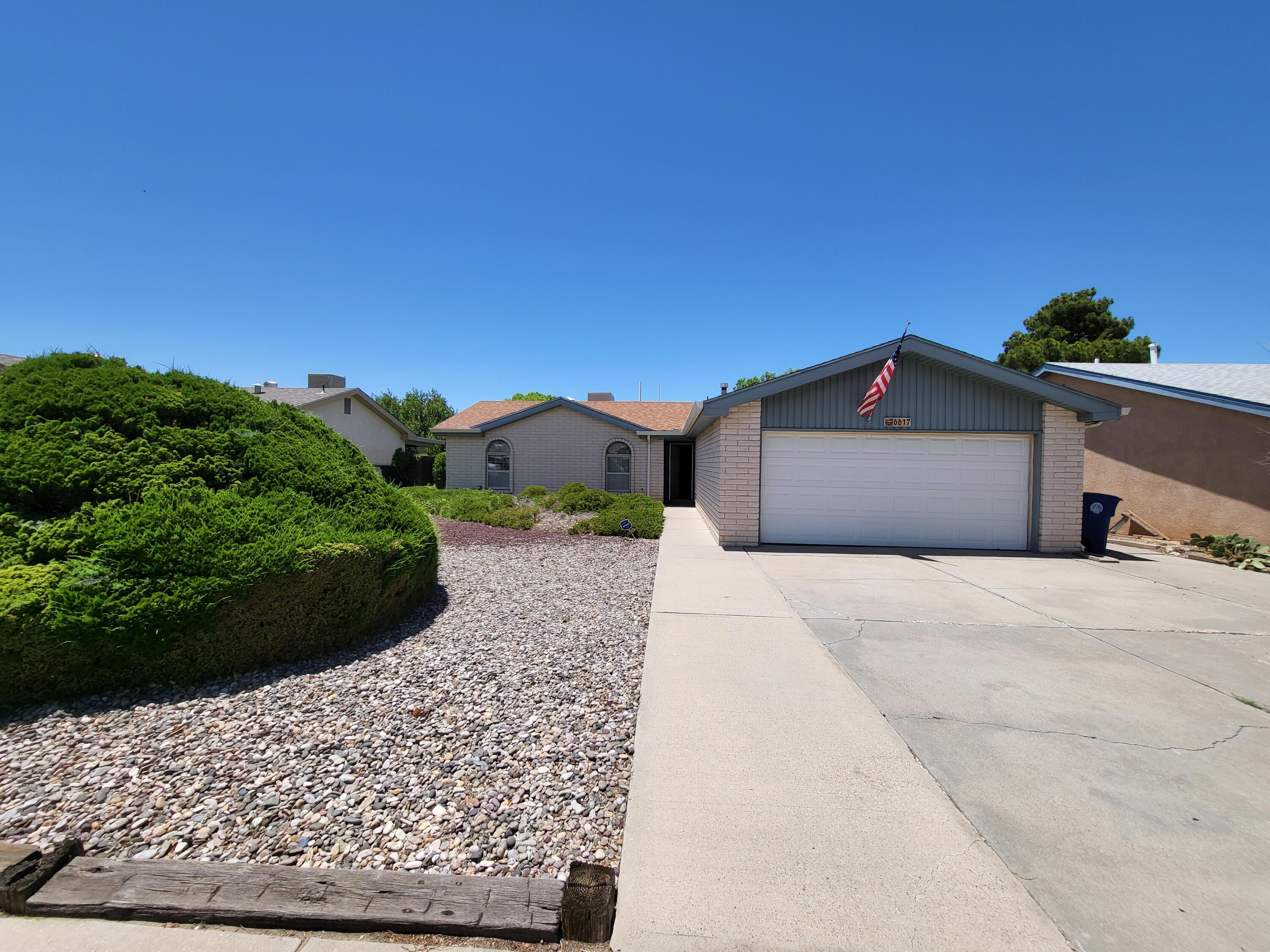Step into Your Dream Oasis and Experience the Convenance and Elegance  of the highly desirable Academy Acres Subdivision! This wonderful residence boasts an open and flowing floorplan that seamlessly connects three bedrooms and 1.75 well appointed bathrooms. Enjoy the convenience of a two-car garage complete with an opener, while the serene backdrop of Presbyterians grass area enhances your outdoor experience. With vaulted ceilings that elevate the living room's ambiance and hard surface flooring throughout, this home exudes both style and practicality. Plus, relish the benefits of covenant living, easy access to I-25, and proximity to wonderful city parks, trails and shopping that await your exploration!