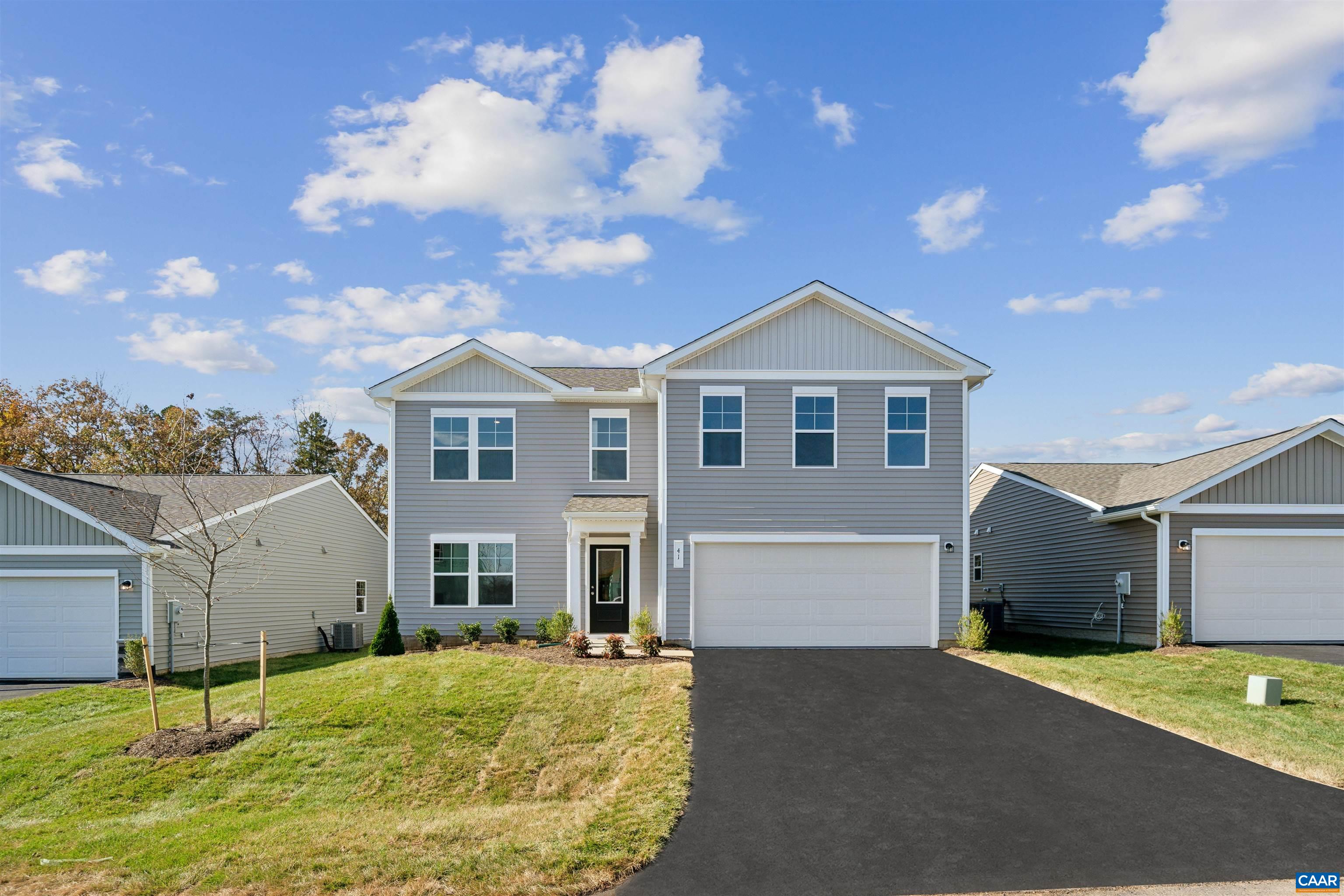 Welcome to The Melrose in Essence at Colonial Circle with an estimated July/August completion. The Melrose is the perfect home for those looking for space and comfort. This 2-story home boasts 4 bedrooms and 2.5 bathrooms, providing ample room for everyone to spread out and relax. The main level features a spacious kitchen with an optional island in an open concept living space overlooking the dining and family room. Need a quiet space to work or study? The flex room can be easily transformed into a private study or office. When it's time to retreat for the night, all 4 bedrooms are conveniently located on the upper level, each with a sizeable walk-in closet. Plus, the bedroom-level laundry room also makes laundry days a breeze. The Melrose truly has something for everyone - from its functional layout to its charming details, this home is sure to make you feel right at home from day one. Visit our model home today! *Photo is from a similar home