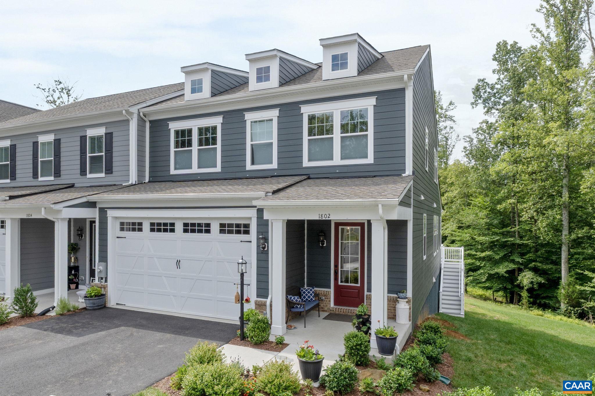 Beautifully maintained end-unit villa in desirable Brookhill, set on a premium cul-de-sac lot backing to mature trees and park, offering main-level living in a thoughtfully designed, low-maintenance home. Step inside to discover generous natural light from large windows and an open floorplan with easy-care luxury vinyl plank flooring. The main level features soaring 10-foot ceilings and a bright, well-appointed kitchen with GE Café stainless steel appliances, classic white subway tile, granite island, and pendant lighting…opening seamlessly into the dining and living areas. Enjoy the outdoors from the large custom Trex deck or the rare rooftop terrace with winter mountain views. The first-floor primary suite offers privacy and comfort with a tile walk-in shower with bench, dual vanities, and a spacious walk-in closet. Upstairs, a loft and office provide extra space for work or relaxation. The walkout terrace level includes a fourth bedroom, full guest bath, new carpet, ample storage, and access to a new patio. HOA offers walking trails, a sports court (pickleball & basketball), playgrounds, firepit, and included yard care, snow removal, & trash service…making it easy to enjoy life without the hassle. Minutes to NGIC/DIA & Shopping