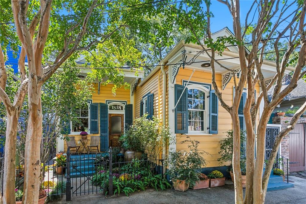 **Historic Marigny Triangle Gem – Modern Comfort Meets Timeless Charm!** Welcome to 1838 Burgundy Street, a beautifully maintained mid-1840s historic shotgun home in the heart of the coveted Marigny Triangle. Just blocks from Frenchmen Street and the French Quarter, this home offers the perfect blend of old-world character and modern updates.  Property Highlights: Brand-new HVAC system (professionally installed May 2025) New roof (professionally installed Fall 2024) and fresh exterior trim/paint (professionally applied 2019) Original hardwood floors preserving historic authenticity. Living room library with sliding ladder for a true touch of character. One-of-a-kind courtyard with lighting and design for day-to-night entertaining. Surround sound in every room, including outdoor speakers. Updated stainless steel kitchen with gas burners and gardening station. Rear independent storage/bonus room with A/C and direct courtyard access. Central heating and air conditioning plus screened windows for year-round comfort. This home combines historic architecture with modern luxury upgrades, offering not only a place to live but a true New Orleans lifestyle. Don’t miss your chance to own this piece of New Orleans history with every modern convenience in place -- And as always; Make Every Move Wurth It!