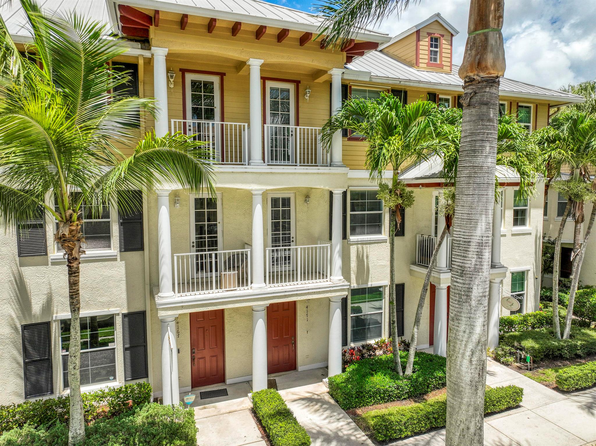 Stylish 3-story townhome in the heart of Abacoa! Open-concept 2nd floor with laminate floors, bright living & dining areas, Spacious kitchen, stainless appliances. Primary suite boasts a walk-in closet, en-suite bath & private balcony. 2nd Bedroom en-suite, space for additional Bedroom. Flexible 1st-floor live/work /3rd bedroom space with Modern full bath. Two balconies overlook vibrant Main Street. 2-car garage, impact shutters, fresh paint & updated lighting. Walk to dining, shops, parks & Roger Dean Stadium, minutes to golf, beaches & A-rated schools!