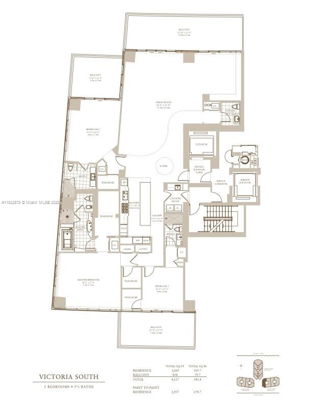 9701 Collins Ave #2404S, Bal Harbour FL 33154