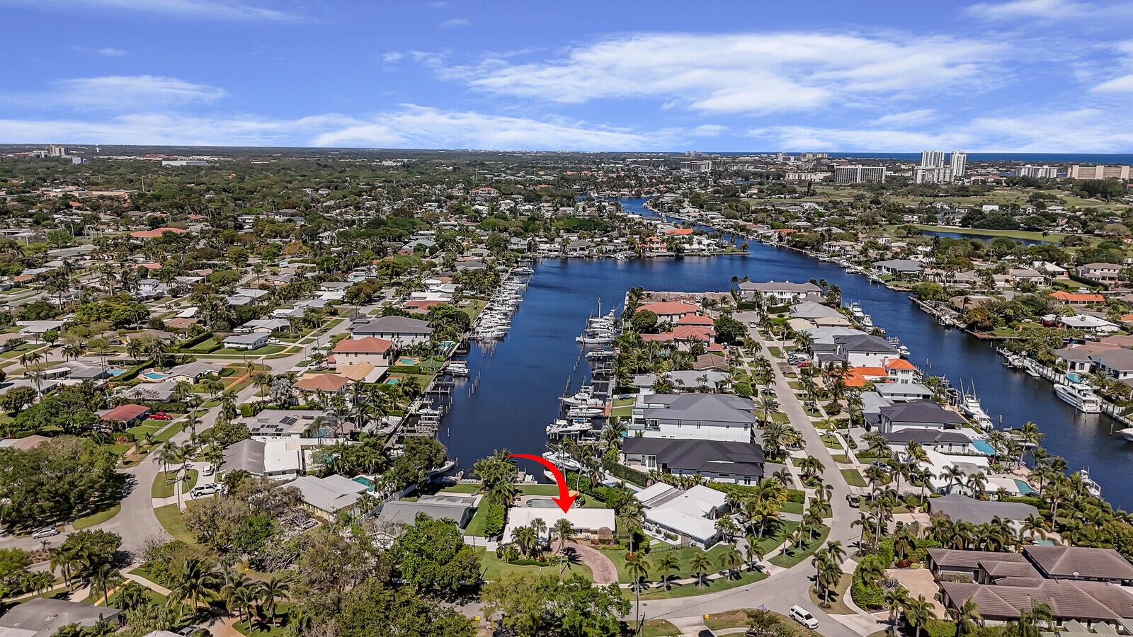 Welcome to 701 Waterway Drive--a stunning waterfront residence in the heart of the Village of North Palm Beach. This beautifully updated 3-bedroom, 2-bathroom home sits on an expansive .31-acre lot and offers direct water access with no fixed bridges, making it a true boater's paradise.Enjoy long canal views from one of the most desirable streets in the Village. Whether you're ready to move right in or envision building your dream home, the oversized lot provides endless potential.Inside, the home features a tastefully renovated kitchen with white cabinetry, granite countertops, and high-end appliances. Both bathrooms have been stylishly modernized for today's lifestyle. Additional upgrades include a new tankless water heater (2023), full hurricane protection, a 2015 roof, and a whole-house generator&#x14;ensuring peace of mind and everyday comfort.

Step outside into your private backyard oasis, perfect for entertaining or unwinding. Enjoy the sparkling pool and spa, outdoor kitchen, outdoor shower, putting green, and lush landscaping that creates a serene and private retreat. Picture yourself soaking in the hot tub this winter, drink in hand, while taking in those rare and expansive canal views that set this property apart.

Located just minutes from world-class dining, shopping, golf, fishing, and only 20 minutes to Palm Beach International Airport, 701 Waterway Drive offers the ultimate South Florida lifestyle in a charming, boat-friendly community.

Don't miss this rare opportunity to own a slice of paradise in North Palm Beach.