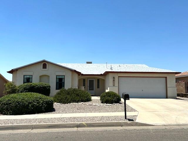 Lovely one story home locates in great neighborhood.  3 car garage (tandem) finished. This beauty has so much to offer: welcoming foyer, along with arches, connects to dining room. Relax in good side family room with fireplace. Roomy kitchen with island and nook area along with New flooring. 3 very good size bedrooms, 2 full baths. Backyard is waiting for new owner to give a little love.