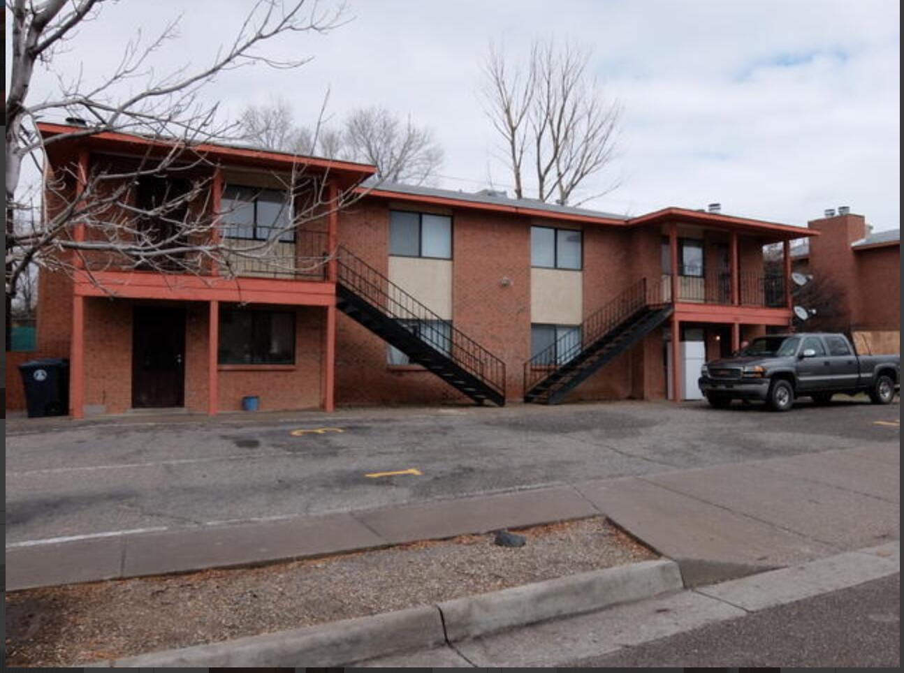 Four- plex in Singing Arrow neighborhood. Each unit consists of 2 bedrooms, 1 full bath with fireplace and washer/dryer hookups. Galley kitchens with dining area. Downstairs units have backyards and upstairs units have private balcony's with storage closet. Paved parking lot for tenants. Low turnover with long term tenants in place. 1 unit has been updated with laminate flooring, new vanities and fixtures. Great location, close to freeway access, Smiths grocery, movie theater, coffee shops and retail all minutes away. Great from new investors or to add to a growing portfolio.
