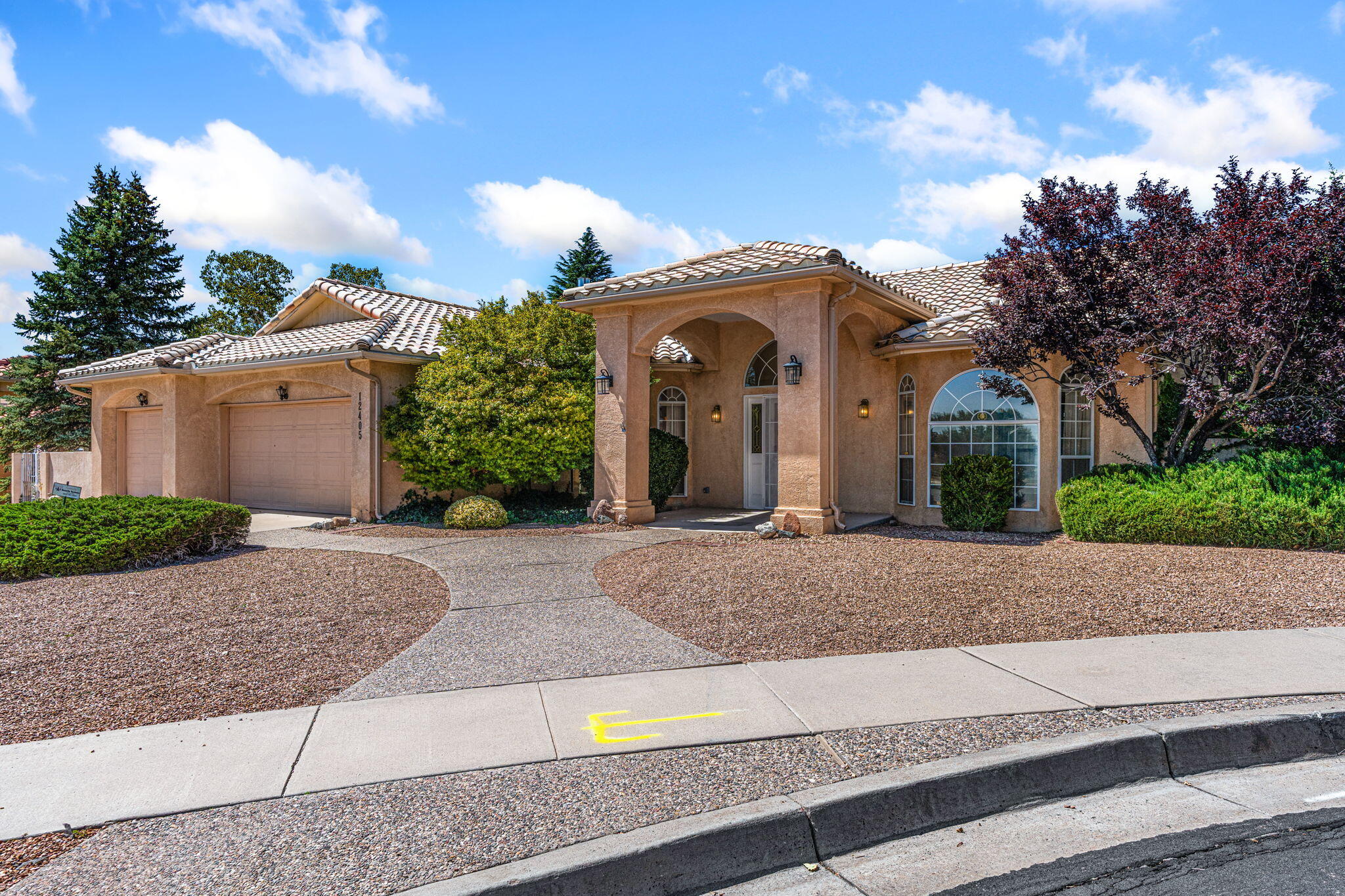 This beautiful Rutledge home on a quiet cul-de-sac is a true single-story gem with 4 bedrooms, 3 bathrooms, and a spacious 3-car garage. Enjoy two living areas, a formal dining room, and a charming breakfast nook with a picture window overlooking the covered patio and entertainer's backyard. The kitchen features a center island, and the cozy living space includes a built-in bookcase and fireplace. The oversized owner's suite boasts a jetted tub, and radiant heat adds year-round comfort. The tile roof, large back yard, and Murphy bed that will convey are just the beginning. Nestled in a remarkable neighborhood near walking trails with easy access to the foothills, this dream home is ready for your loved ones to enjoy. Come see it today!