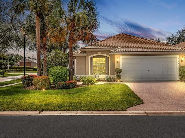 WARM & LOVELY IMPERIAL MODEL THAT HAS BEEN TASTEFULLY UPDATED.  A/C 3/2020.  HOT WATER HEATER 5/2025.  ACCORDION SHUTTERS.  FRESHLY PAINTED.  NEUTRAL TILES ON THE DIAGONAL THROUGHOUT THE HOUSE.  THE KITCHEN WAS UPDATED IN 2021 WITH WOOD, SOFT CLOSE CABINETS, PULL-OUTS, GRANITE COUNTERTOPS, SAMSUNG APPLIANCES, RECESSED LIGHTING, VAULTED CEILING & DOUBLE SLIDER DOORS TO THE LANAI.  THE LIVING ROOM & DINING ROOM HAVE A VAULTED CEILING, RECESSED LIGHTS & CROWN MOLDING.  THE PRIMARY BEDROOM HAS TRAY CEILING, DUAL FITTED CLOSETS & RECESSED LIGHTING.  PRIMARY BATHROOM HAS UPDATED VANITY WITH DUAL SINKS & GRANITE COUNTERTOPS.  THERE IS A WALK-IN SHOWER & SEPARATE SOAKING TUB.  THE LANAI IS TILED, SCREENED-IN, EXTENDED & HAS A BLACKOUT SHADE.  ALL MEASUREMENTS & INFORMATION IS DEEMED(SEE MORE) ACCURATE AND SHOULD BE INDEPENDENTLY VERIFIED.  THE CLUBHOUSE HAS UNDERGONE A $6M+ RENOVATION AND WILL BE OPENING VERY SOON.  IT IS ABSOLUTELY GORGEOUS AND A FANTASTIC BUYER BENEFIT.  COME JOIN THE VALENCIA FALLS LIFESTYLE.
