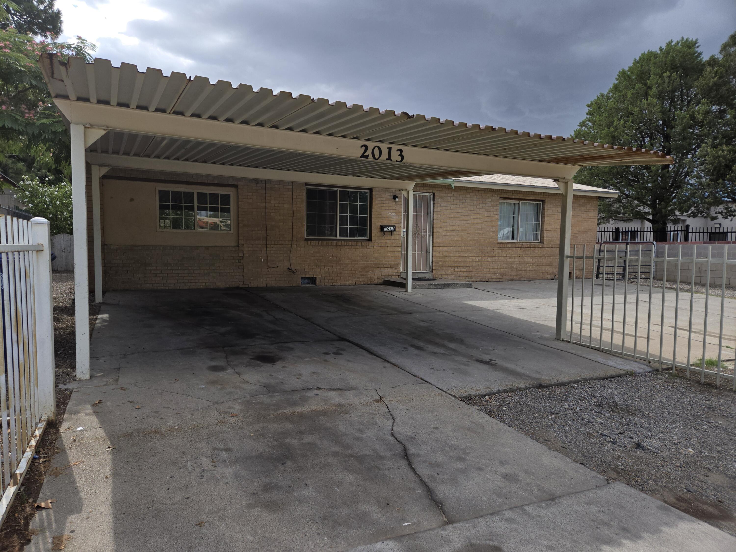 Investor/Flipper special, Zoned R-1C. This property needs a total redo ... Hardwood floors, good sized lot, ample parking, BYA, oversized covered porch. A plus -- Newer refrigerated air and furnace installed, July 2025.