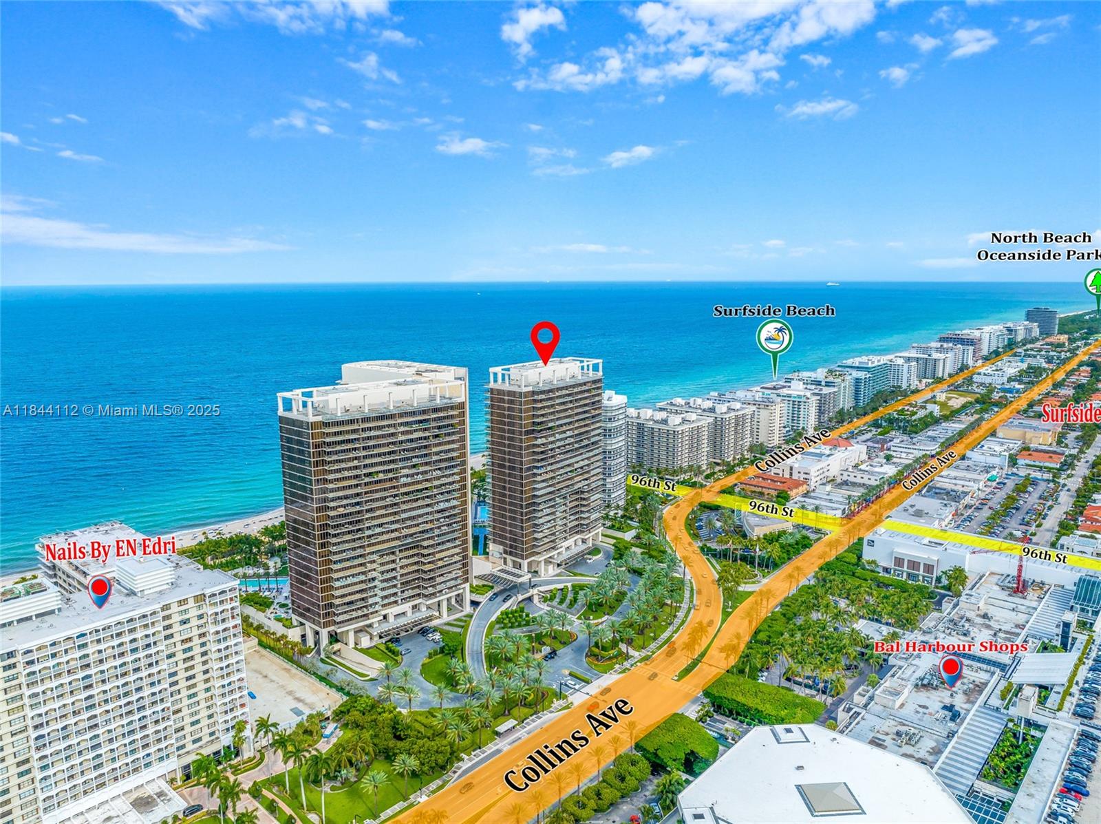 9701 Collins Ave #805S, Bal Harbour FL 33154