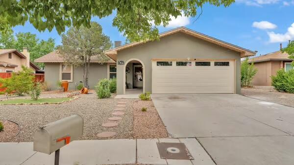 Welcome to this beautifully updated 3-bedroom, 2-bath home located in Taylor Ranch! From the moment you arrive, you'll appreciate the thoughtful upgrades throughout--newer roof, HVAC system, windows, stucco, garage door and flooring. The kitchen has been tastefully remodeled with granite countertops and new appliances. Cozy up by recently remodeled gas fireplace in the inviting living area, perfect for relaxing or entertaining guests. The spacious layout includes convenient side yard access with room for an RV or toys--plus, no HOA to limit your lifestyle! A rare find in a fantastic location--move-in ready and waiting for you to call it home!