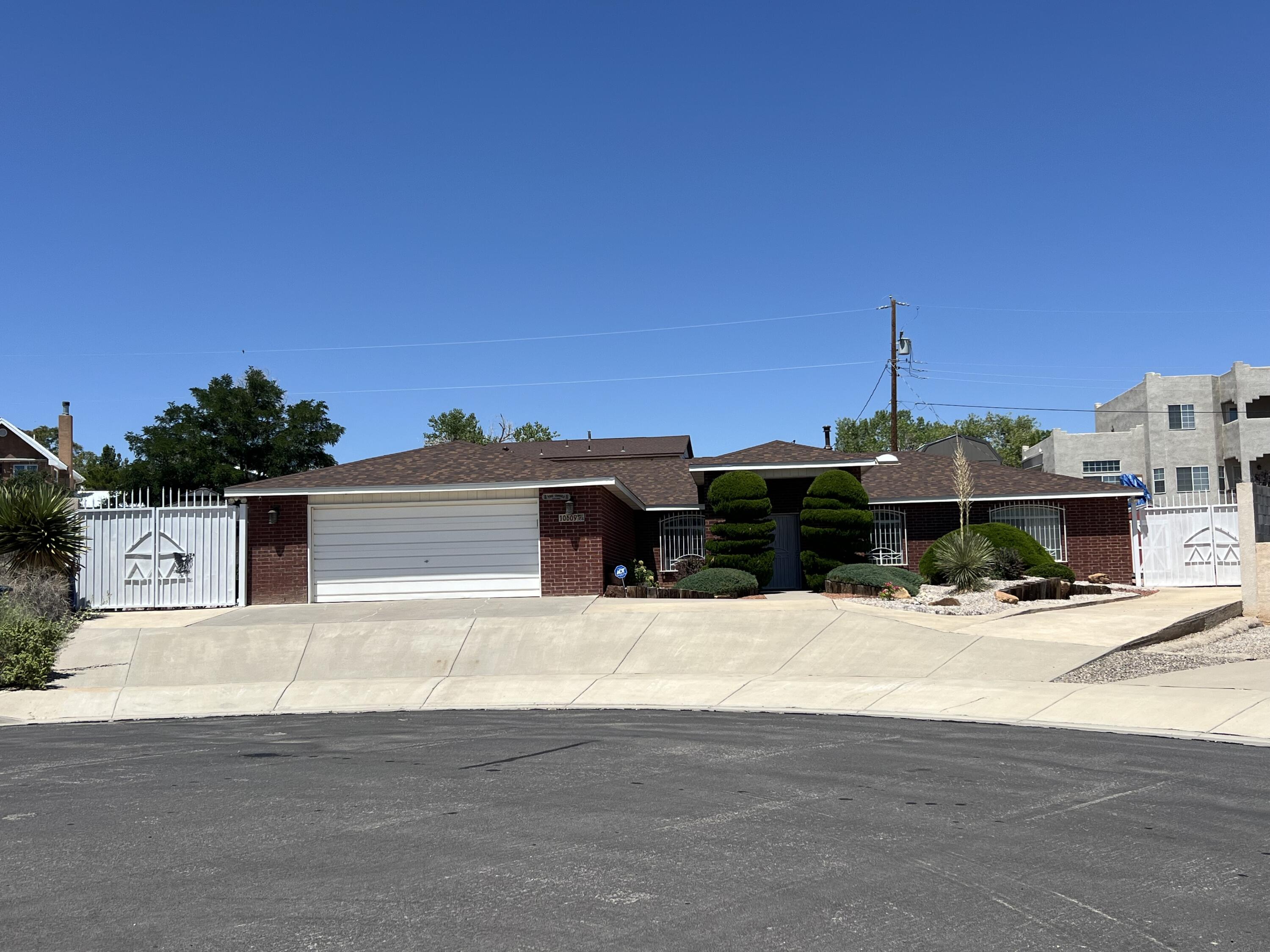 Not a cookie cutter...Timeless!Living here you can STAY-CATION all year! Brick home on expansive lot w/RV pad 2110SF. If you need space for your toys this is it incl 2 additional sheds. 3 bedroom + 2 offices, could even be a 5 bdrm. Tucked away at the back of the cul de sac. Property offers an expansive broad driveway & an oversized garage. New roof, H2O heater, facia,quartz counters and appliances all in the past year. Refrigerated air, whole house water softener, Enjoy the view from the Gazeebo with siri run fan and lights. Fountain/Pond & lighting 4 Zen Spot. All the intricate detail. Meticulously cared for and loved. Not just a house but truly a home. Come discover the beauty and convenience of Paradise Hills. 5 minutes from everything. You won't regret it, COZINESS INCLUDED