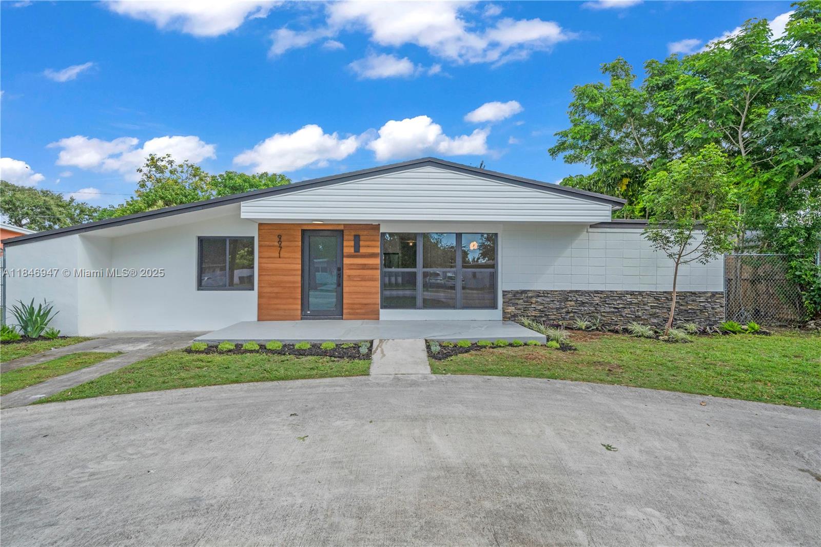 Fully remodeled home in the heart of Cutler Bay. This beautiful and spaceful home has lots of natural light with new impact windows & doors, new appliances, new floors, new central AC and new bathrooms. New dream kitchen with open concept to dinning, living and laundry room. Great schools and shops near by. Huge patio and amazing yard with trees and space to add a pool, boat/RVs. Plenty of parking with circular driveway and front parking.