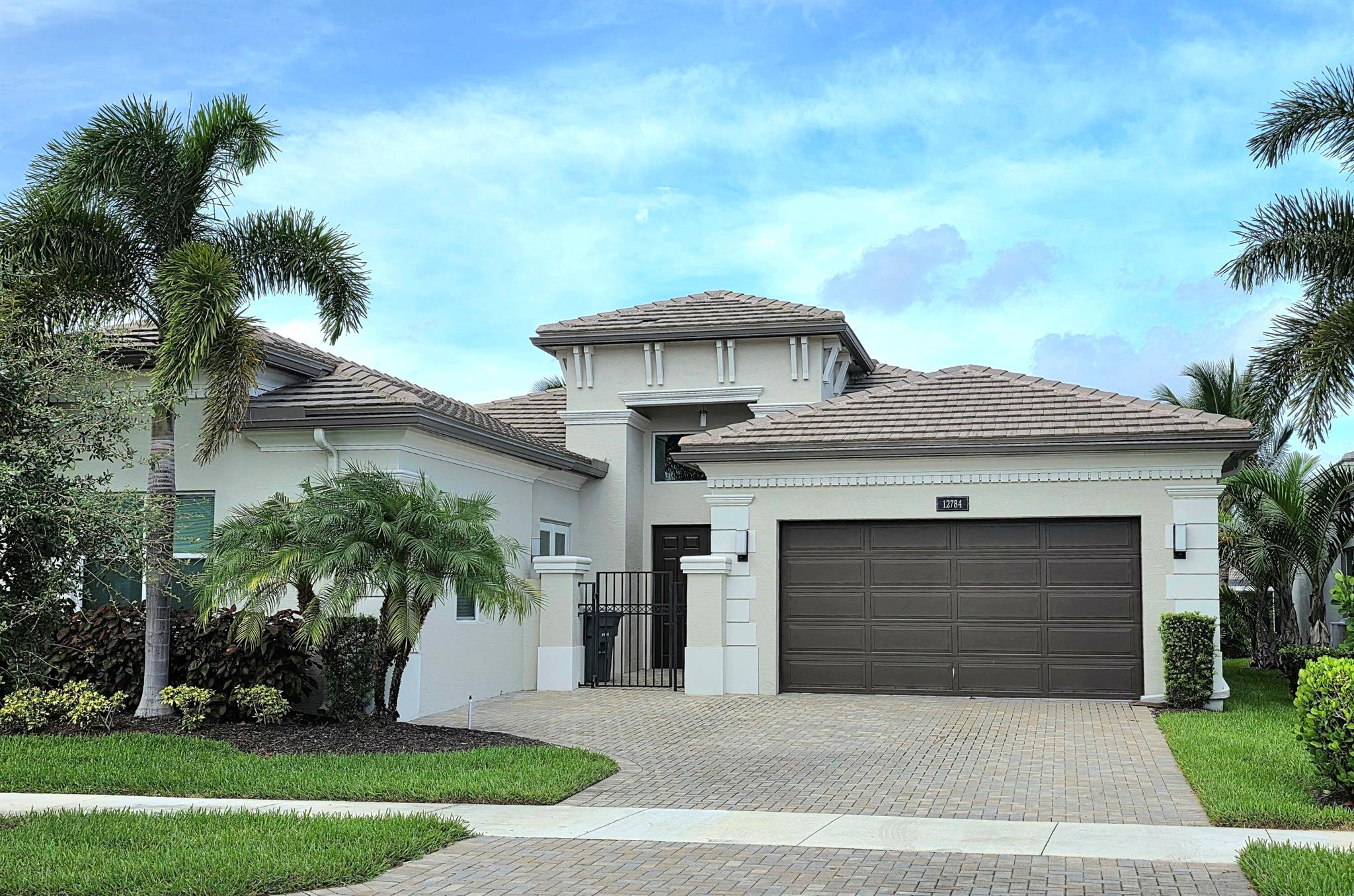 Welcome to this beautifully maintained, lakefront home located in the highly sought-after Valencia Bay, a premier 55+ community offering a luxurious and active lifestyle. This elegant 3-bedroom, 2.5-bath residence with an additional multi-use flex room and 2-car garage spans 2,827 sq. ft. of thoughtfully designed living space. From the moment you enter, you'll be greeted by an open and airy layout with expansive lake views, impact glass windows throughout. The heart of the home is a gourmet kitchen that will impress any chef, featuring a center island, stunning quartz countertops, custom cream-colored cabinetry, herringbone tile backsplash, a double oven, and a cozy breakfast area. A formal dining room and spacious living area create the perfect setting for hosting guests. Retreat to the luxurious primary suite, showcasing breathtaking lake views through large picture windows, dual walk-in closets, and a spa-like bathroom with a centered soaking tub, separate vanities, a private water closet, and a glass-enclosed shower, all in elegant, neutral tones. Enjoy year-round outdoor living on the covered and fully screened-in patio overlooking the serene lake&#x14;ideal for entertaining or relaxing in peace.
Additional features include:
" Spacious laundry room with full-size washer/dryer, utility sink, and storage cabinets
" Versatile bonus room perfect for a den, game room, or second living space
" Impact glass windows and doors throughout for security and energy efficiency
Valencia Bay offers an unparalleled lifestyle with resort-style amenities including a grand clubhouse, fitness center, pool, caf+¬, pickleball and tennis courts, bocce ball, and an exciting calendar of social clubs and live entertainment. This home is a perfect blend of sophistication, comfort, and vibrant community living. 
PRO PICS TO COME SOON