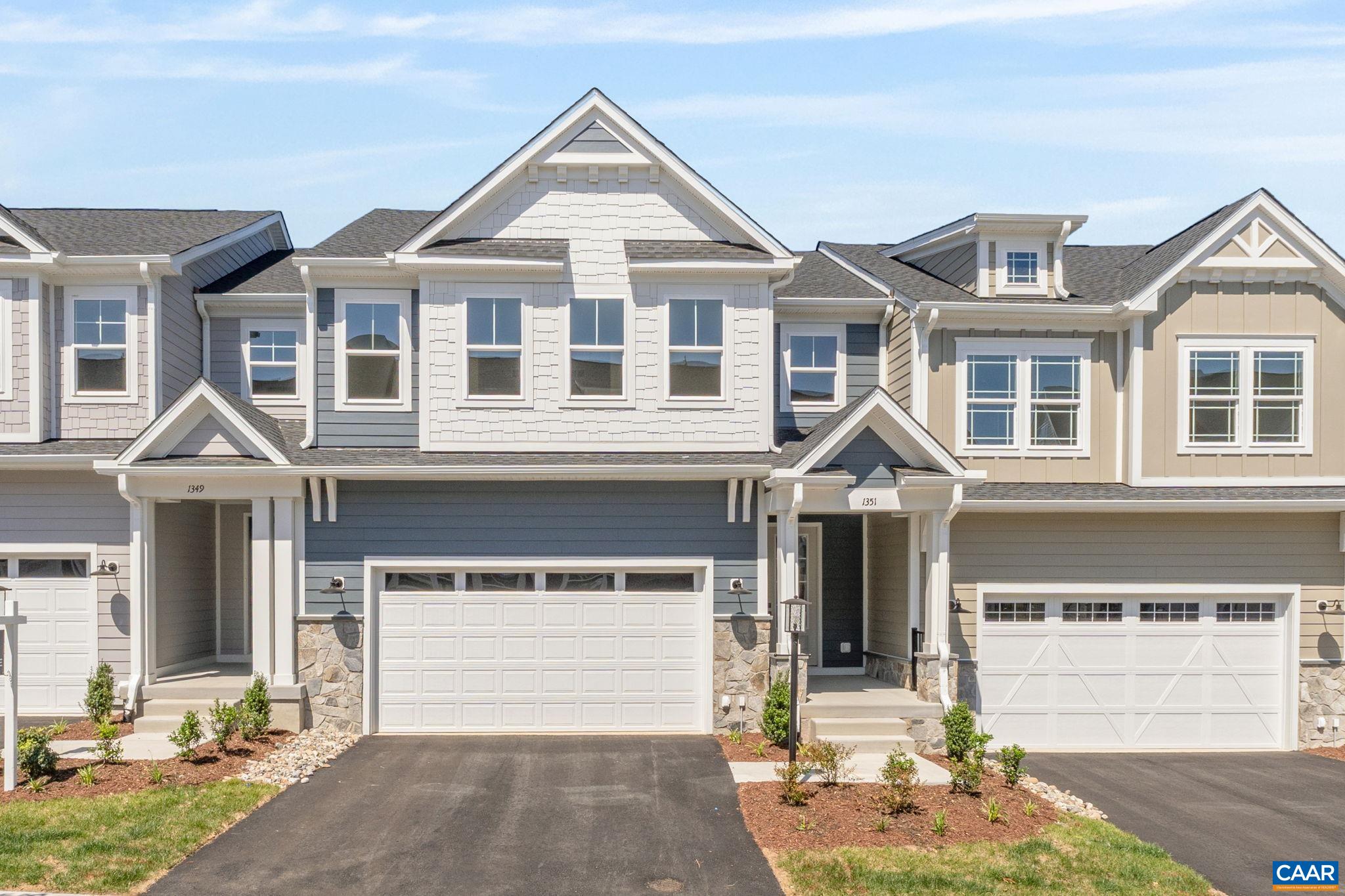 The Bayberry is a 3-bedroom, 2.5-bath main-level living villa offering approximately 2,117 sq ft across two levels, plus a large unfinished walk-out basement. The primary bedroom is located on the main floor, just off the family room and dining area. The main level also includes an open-concept kitchen with adjacent laundry room and drop zone off of the two-car garage. Upstairs features a loft area, pocket office, two additional bedrooms, a full bath, and storage. A screened porch, rear deck, and stone fireplace surround offer inviting spaces for indoor-outdoor living. The unfinished basement provides room for future expansion or generous storage. Located in The Grove at Brookhill, a planned community with trails, parks, sport courts, and more. Actual photos!