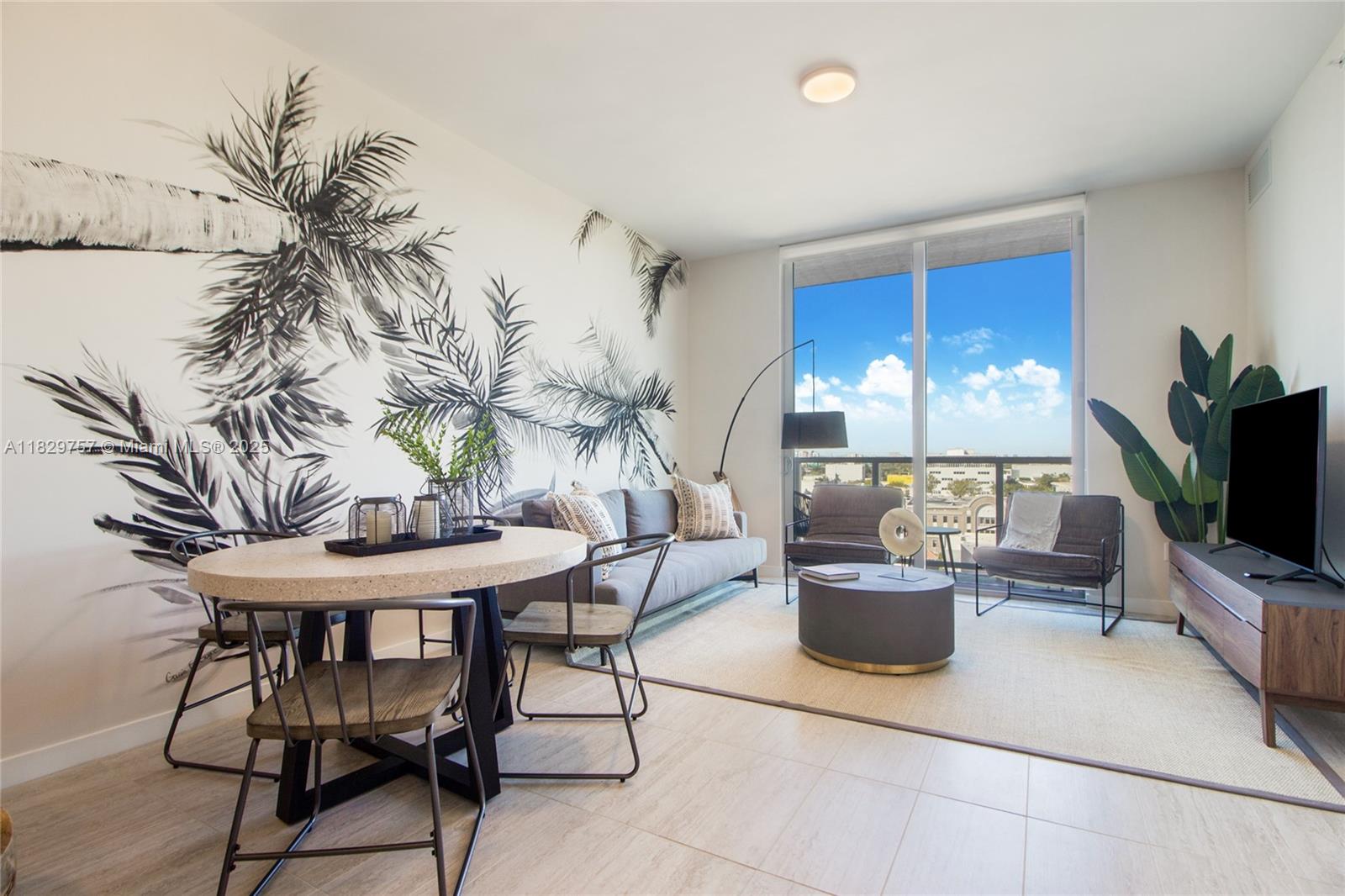 AMAZING OPPORTUNITY BEAUTIFUL 1-BDRM CONDO IN THE BEST CONDO BUILDING IN THE MIAMI DESIGN DISTRICT, ONLY 15 MIN AWAY FROM AIRPORT AND BEACH. UNIT COMES FULLY FURNISHED INCLUDING ACCESSORIES & APPLIANCES, BALCONY AND MODERN KITCHEN. THE AMENITIES INCLUDE A RESORT-STYLE POOL AREA WITH SCENIC VIEWS OF THE BAY, GYM,BBQ AREA, BUSINESS LOUNGE, AIR-CONDITIONED BIKE STORAGE, SELF-SERVICE PET GROOMING STATION, ELECTRIC-CAR CHARGERS, ETC. MANAGED BY NOMADA RESIDENCES.