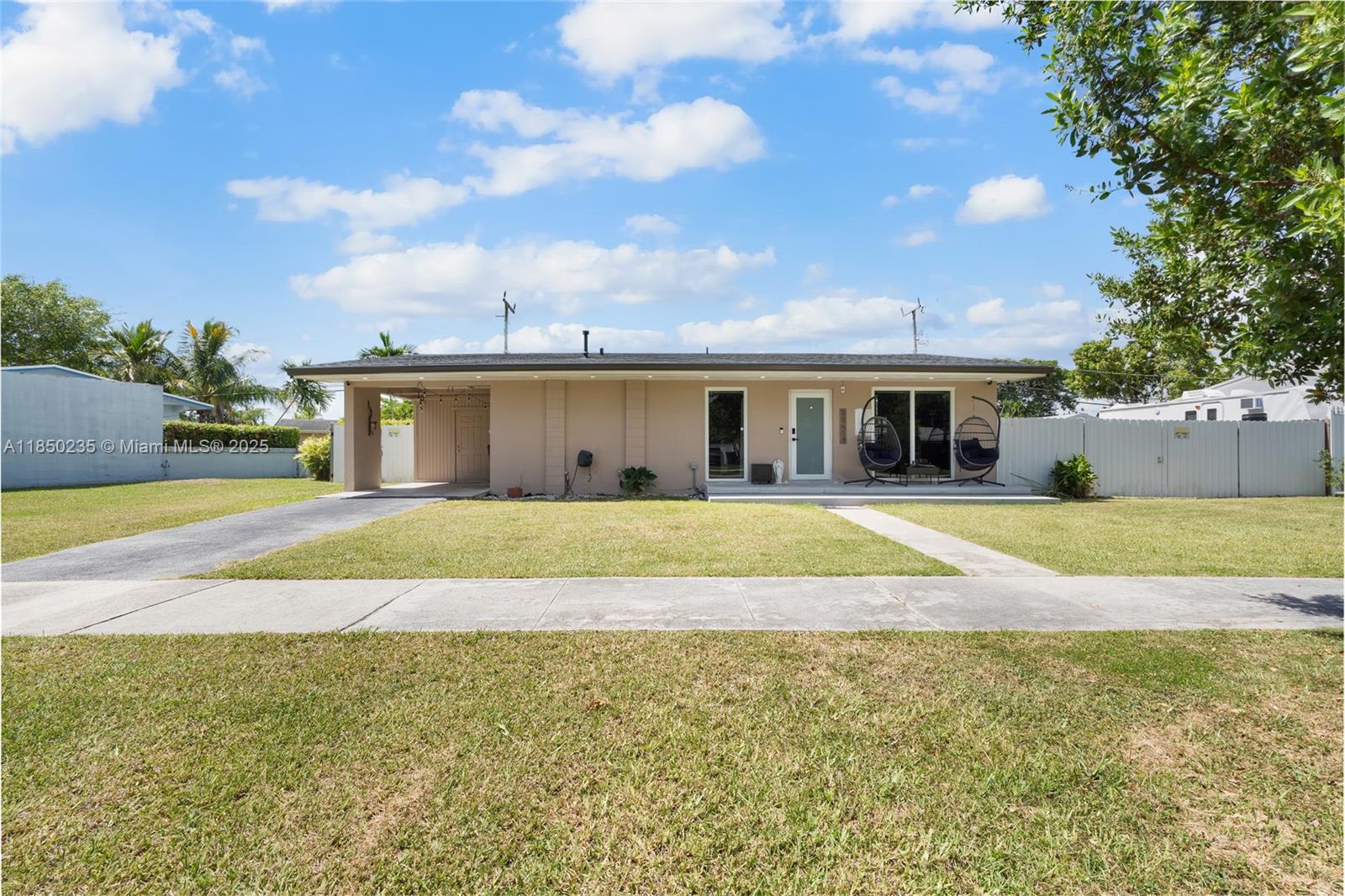 Charming 3-bedroom, 1-bath home offering 1,280 sq. ft. of comfortable living space on an 8,500 sq. ft. lot. This well-maintained home is move-in ready with tile flooring throughout for easy care. Enjoy the updated back patio with a built-in bar perfect for entertaining , plus a storage shed in the backyard for all your tools and toys. The property is well-lit and ideally located, making it a wonderful choice for a starter home or for those looking to downsize. Don’t wait .  this one won’t last!