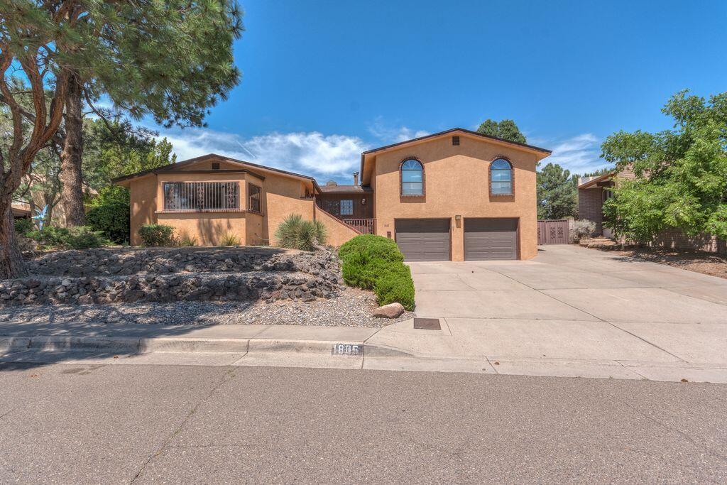 A Netherwood Park neighborhood gem! This home has so much to offer! Spacious and ready to move in! Multi-level, with 2 bedrooms on the bottom floor, 3 on the top! The primary bedroom is delightfully large with 2 roomy closets!Two large living areas and a flex room!The refreshing and heated pool is the centerpiece of the backyard! There is also back yard access with room for an RV!