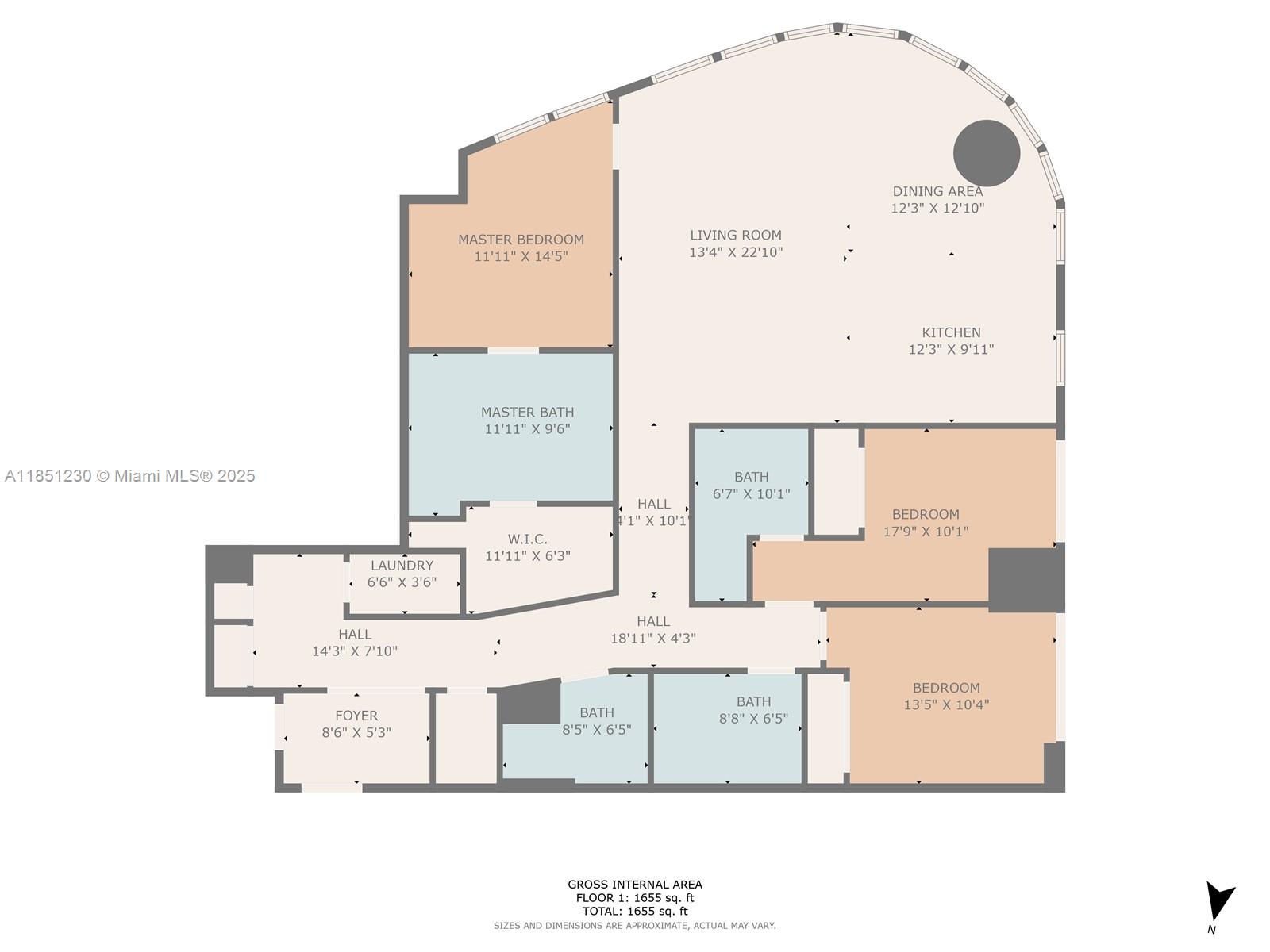801 S Miami Ave #3301, Miami FL 33130