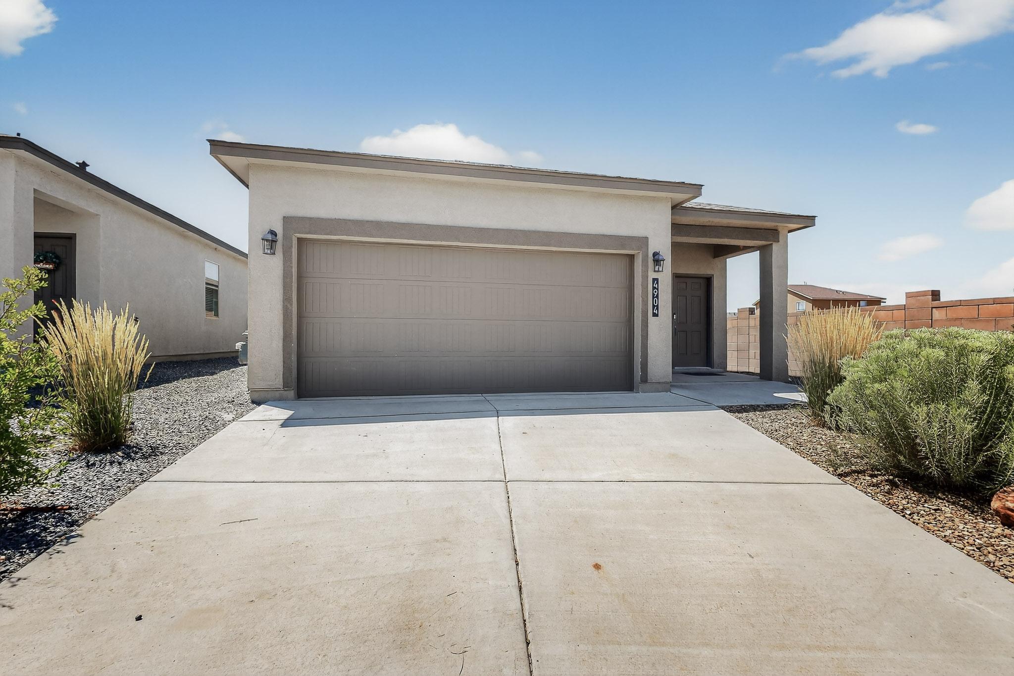 Built in 2023 by D.R. Horton, this one-owner home is the most sought-after floor plan in the community and its on a corner lot! Featuring 3 spacious bedrooms and 2 bathrooms, this beautifully designed home offers an open-concept layout ideal for modern living. The kitchen showcases granite countertops, a stylish subway tile backsplash, and a sleek, contemporary feel throughout.