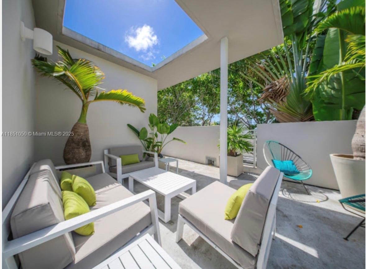 Exceptional Furnished Townhouse in South Beach with Private Rooftop Terrace and covered parking on one of South Beach's most beautiful tree lined streets Meridian Ave. Located in the heart of the Art Deco District upscale neighborhood, this modern, recent construction,  3 story gems offers an exclusive retreat from the bustling beach. 
Private Rooftop with unobstructed views, open-plan living space, Italian kitchen with Bosch appliances, two Master suites with full bathrooms, porcelain tile and hardwood flooring and impact windows & doors. A vibrant area just a short walk from the Beach, shopping, Flamingo Park, Lummus Park and South of Fifth neighborhood and its top-tier restaurants….. Great South Beach lifestyle ! Fully equipped with Designer Furniture,  Ready to move in