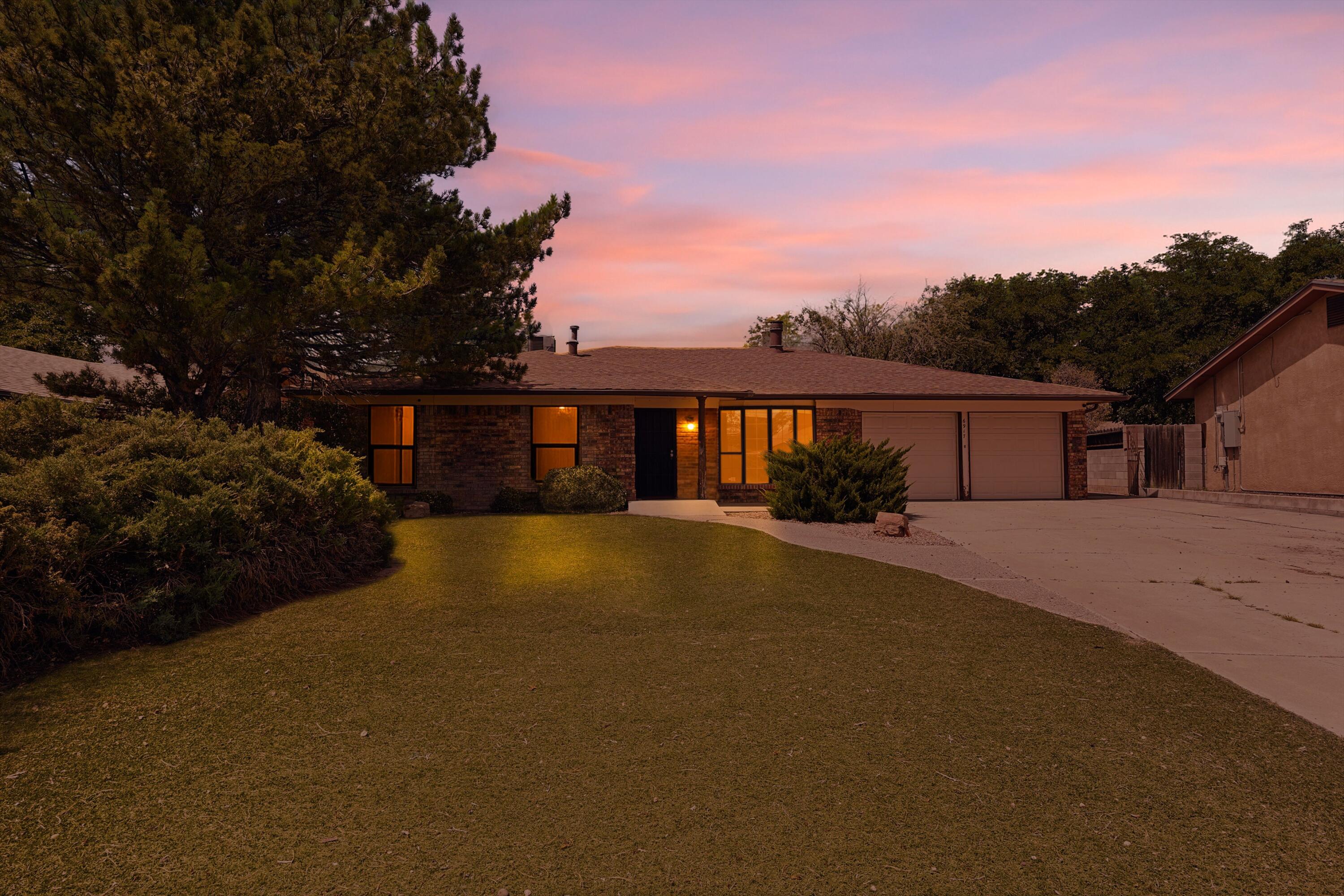 Opportunity knocks in one of Albuquerque's most desirable neighborhoods! Listed at $379,000 with a true market value of $415K+, this spacious home offers instant equity with simple cosmetic updates. Enjoy $10,000 in seller concessions to help customize finishes or buy down your rate. Just minutes from Del Oso Golf Course and the prestigious Albuquerque Academy, this home is tucked on a quiet, upscale street lined with mature trees. With great bones and a flexible layout, it's perfect for buyers looking to personalize without paying top-of-market prices. Home is sold as-is. A rare chance to own in a prime location and make it your own!