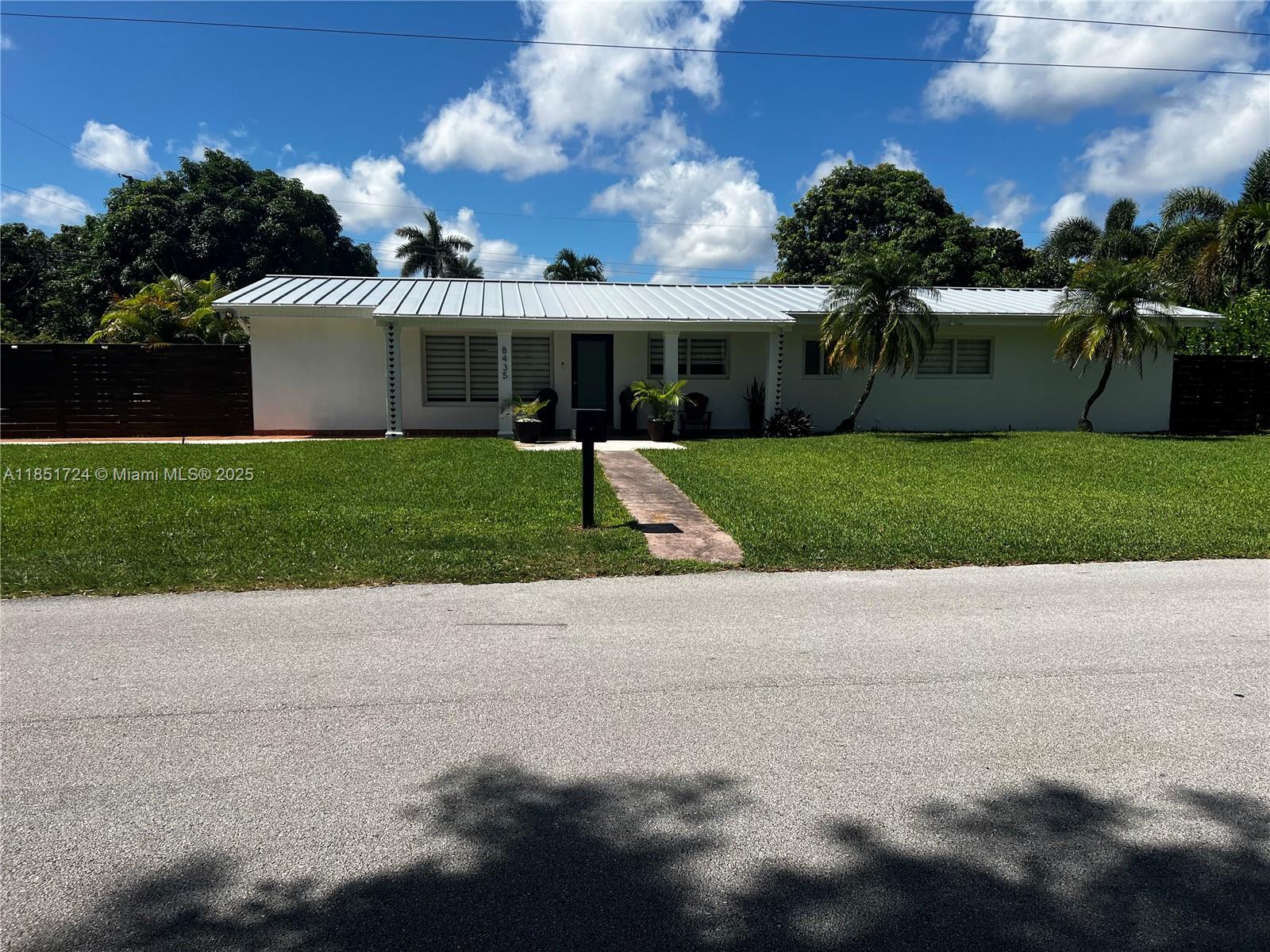 Beautiful house in Palmetto Bay 
Best school district, large patio with a very nice pergola with  concrete bbq grill , much bigger than the tax roll 
could be furnished or unfurnished , impact windows , aluminum roof , fits a large family 
4 bedrooms 3 baths plus an office room and a large family/tv room
fence al over plus a shed on the side 
plenty of room to park a boat on one side