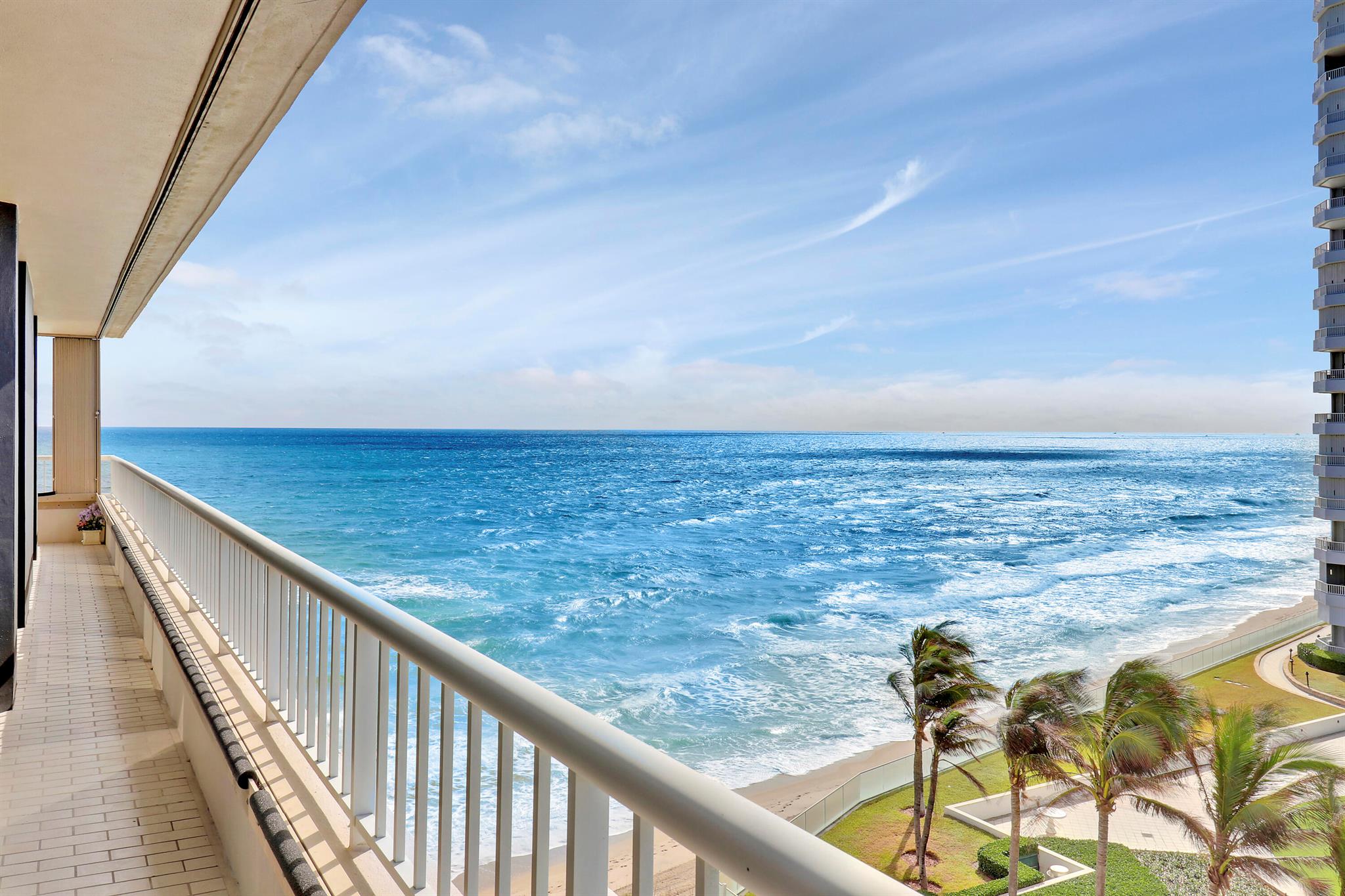 Direct Oceanfront AND Intracoastal with a hard-to-find wraparound balcony plus Garage Parking! This spacious 2BR/2.5BA condo with den/flex space is located in the exclusive, gated Capri building--only 28 units total on Singer Island. Awaken to breathtaking sunrises and end your day with serene sunsets, all from the comfort of this beachfront condo. Enjoy gorgeous blue water vistas from almost every room. Amenities include beachside pool, oceanview fitness center, tennis, billiards, sauna, lounge, and more. Conveniently located close to PBI airport, world-class shopping, restaurants, entertainment & more.