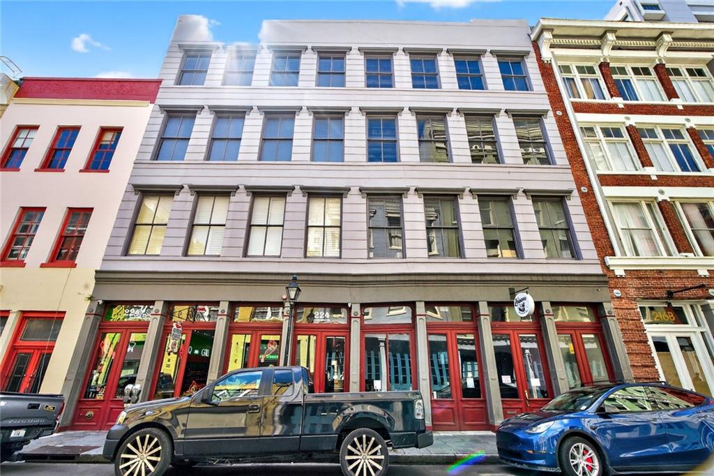 Step into this gorgeously updated 2-bedroom, 4th-floor condo in the heart of the French Quarter and fall in love at first sight. Every detail has been thoughtfully upgraded—from the rich hardwood floors to the granite countertops, soaring ceilings, and in-unit laundry—offering the perfect blend of classic elegance and modern convenience.

This sun-drenched unit features a spacious, open layout with large windows that flood the space with natural light. The building has also been tastefully renovated with modern safety features including sprinklers and a full-service elevator.

Located just steps from world-renowned Royal Street galleries and iconic spots like Irene’s, Josephine, and The Chart Room, this property offers unbeatable access to the best of New Orleans.

Whether you're seeking a full-time residence or a high-end pied-à-terre, this condo delivers it all—style, comfort, and location. Don't miss your chance to own a slice of the Vieux Carré, fully updated and absolutely breathtaking.