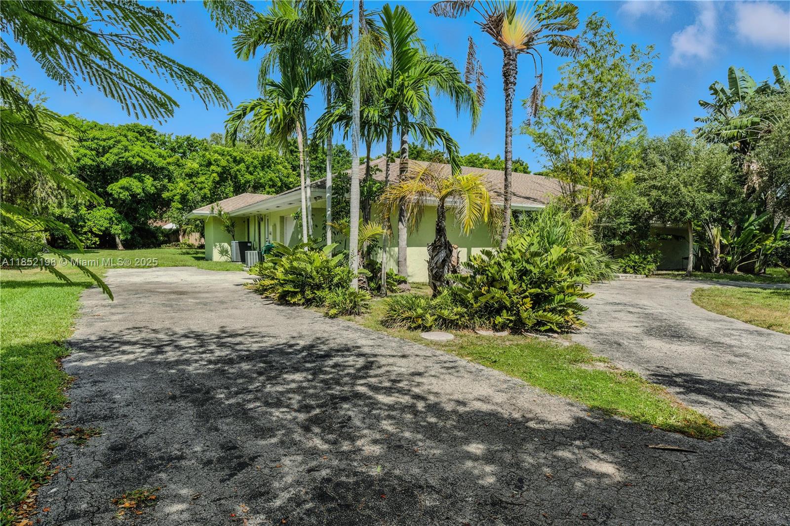 Exceptional single family 4 Bedroom, 4 Bathrooms, 2 car garage home is in the highly desirable Palmetto Bay neighborhood on an oversized cul-de-sac lot. Offering 2,593 SF of living space, the home features a large family room, living room, dramatic volume ceilings and a screened-in pool. The spacious primary suite includes a private office. Ideal for families seeking flexibility, space, and comfort. Park boat/ RV/ Golf Cart or other toys. Located minutes from Old Cutler Road, Black Point Marina, Montessori Schools and Palmer Trinity, Westminster, Palmetto High, A-Rated schools Don't miss this incredible opportunity. This property is an ideal fit for families seeking flexibility, space, and comfort in one of Miami-Dade's most sought-after neighborhoods.