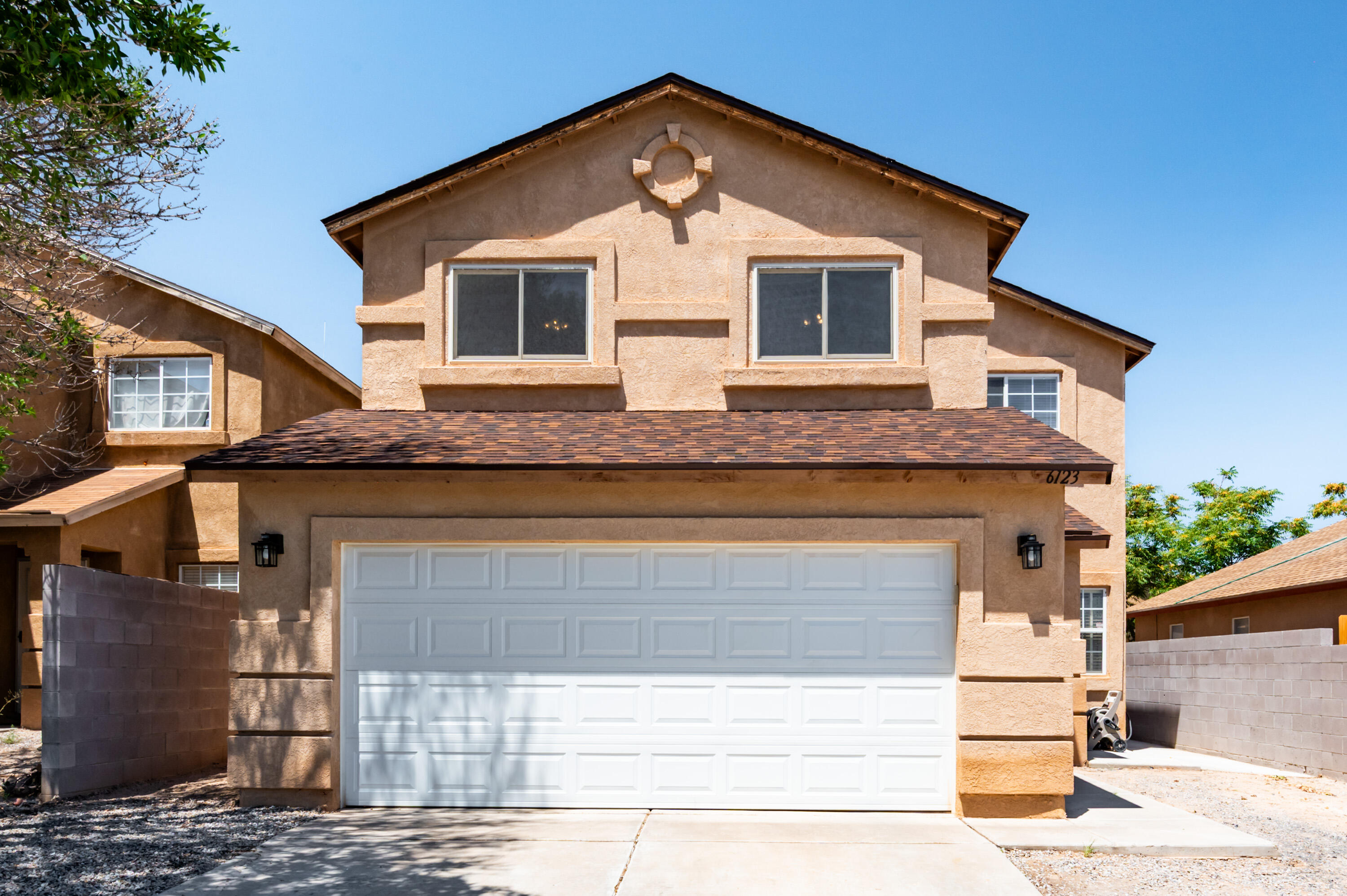 Come see this well maintained home. New flooring, new roof, updated master bathroom, and low maintenance backyard with beautiful portal.