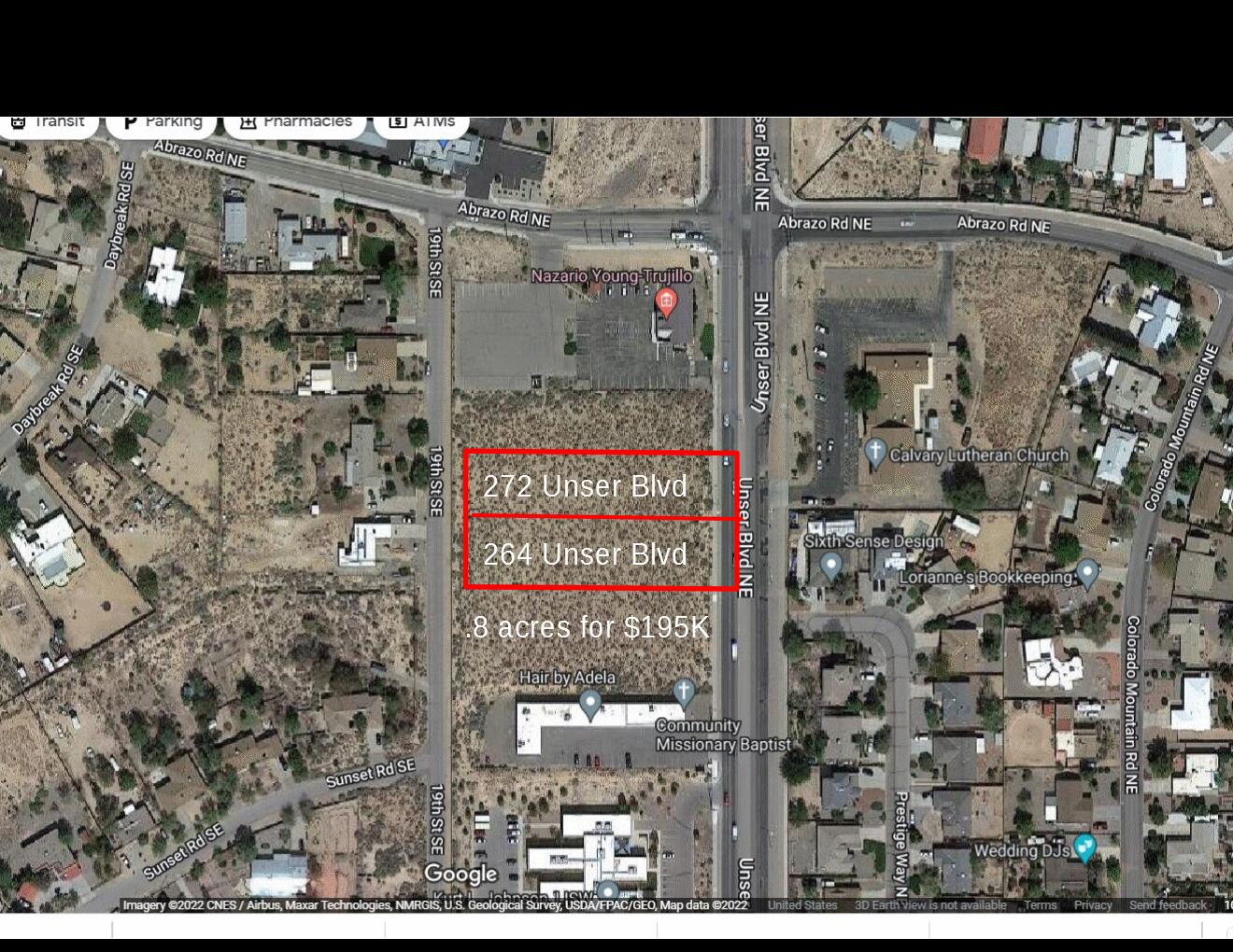 272 & 264 Unser Blvd Street NE Rio Rancho, NM 87144