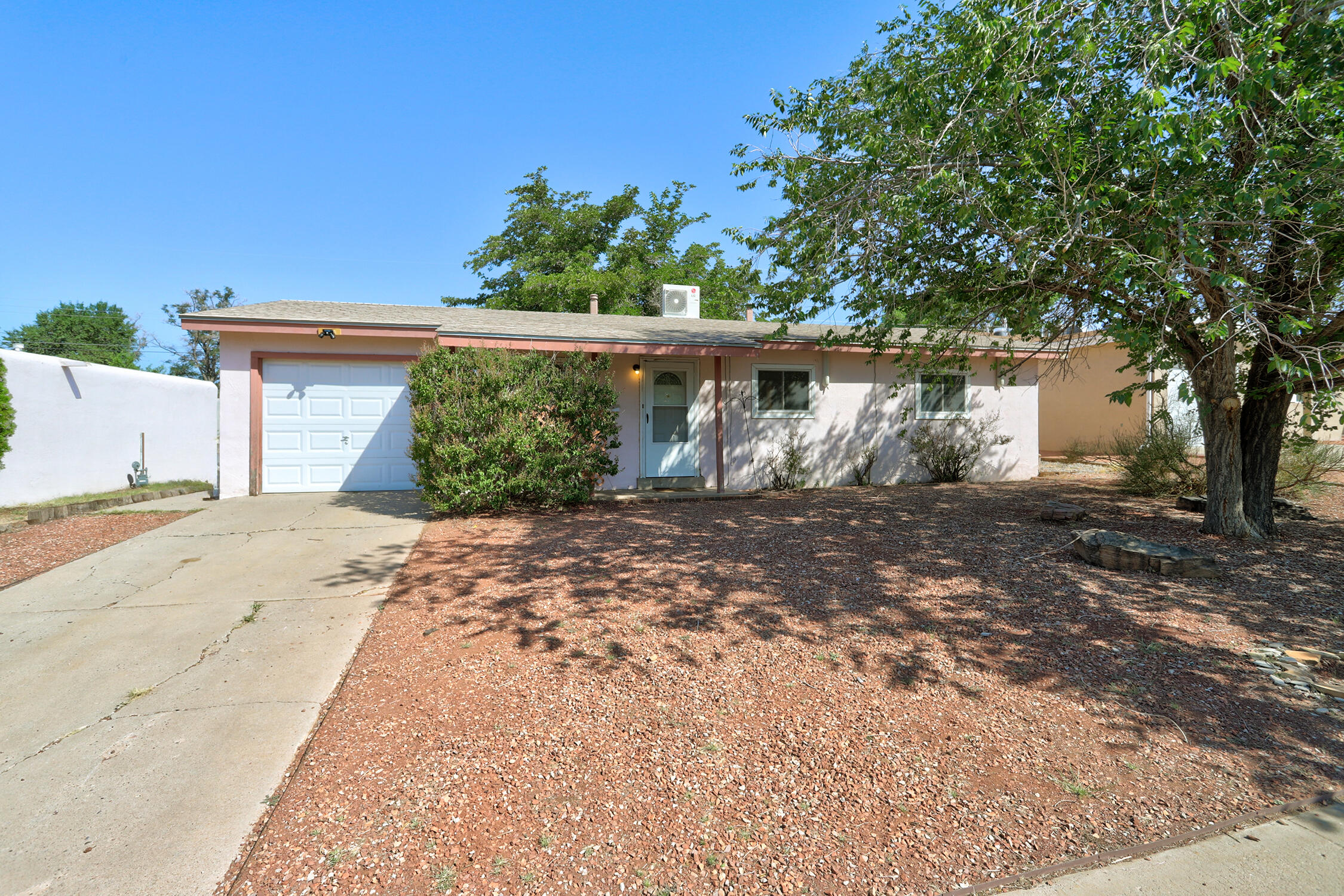 Freshly painted and taken care of. Come check out this Comfortable home  in a convenient location. Four Mini Splits Heat and Cool this house. They were installed in 2024. The Roof is approx. Eight years New. Gas Cooktop stove. New dishwasher was installed in 2024. 1 Car Garage with Opener. Hot Tub will convey in as is condition. It was working fine on the day of listing. Time is of the Essence on this property.
