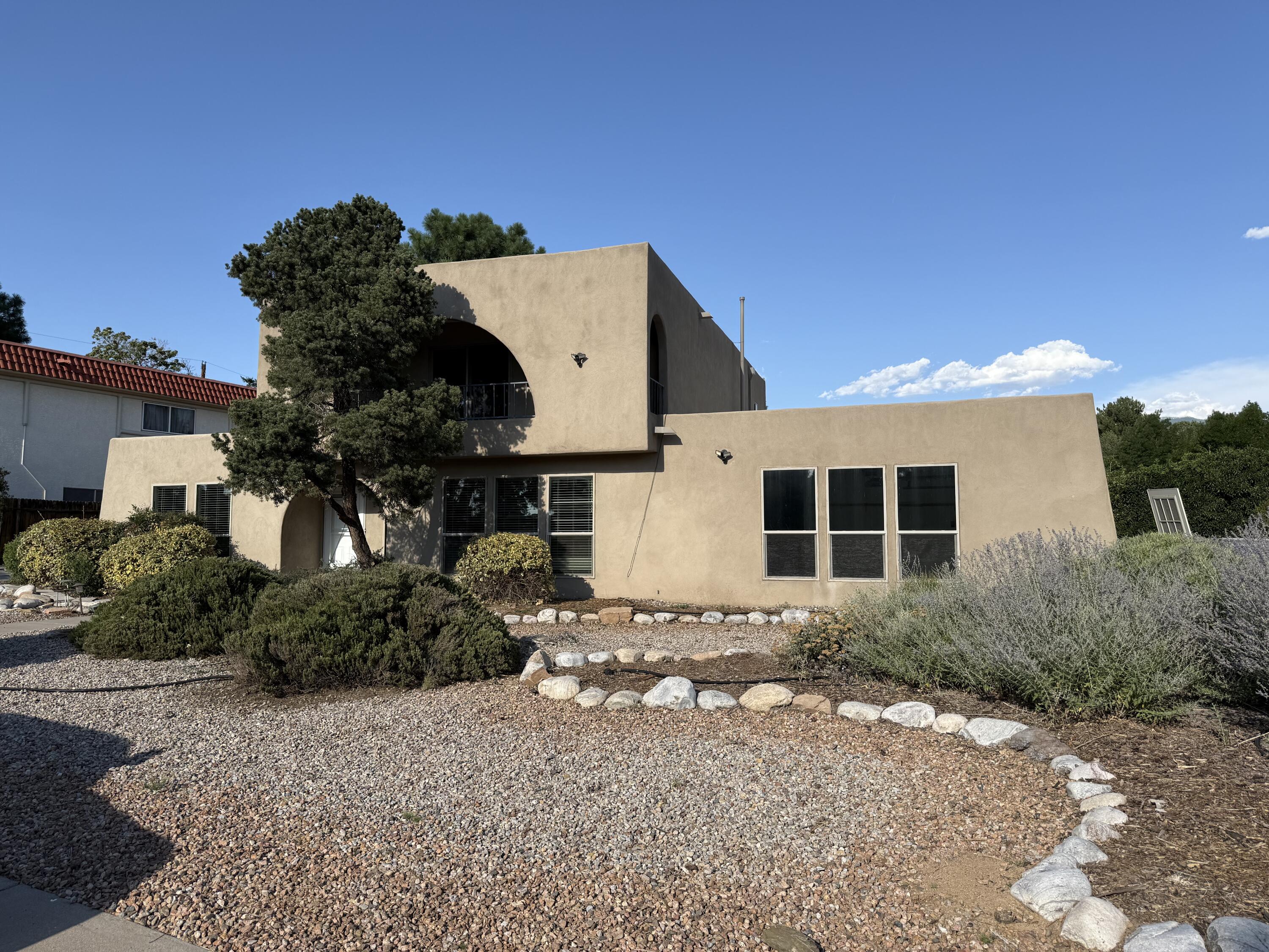 Northeast Heights, two-story, four-bedroom, four-bathroom. two-car garage. This home has all-new LVP flooring on the first story and all-new carpet on the second. New two-tone paint, solid surface countertops, and stainless steel appliances.