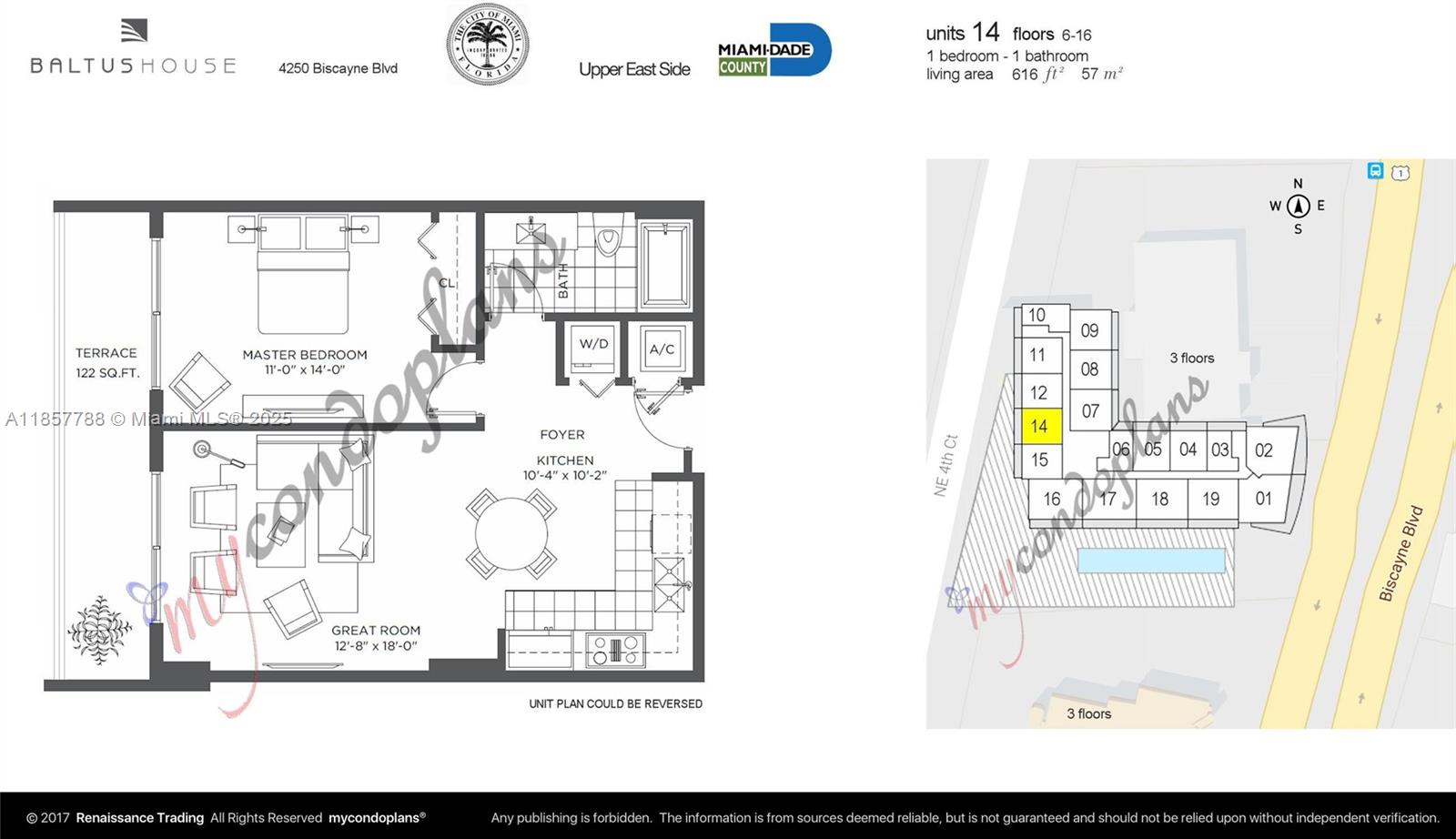 4250 Biscayne Blvd #714, Miami FL 33137