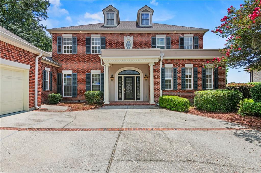 Discover the pinnacle of Southern sophistication in this uniquely crafted residence
situated within the esteemed, protected enclave of English Turn. Positioned alongside a
serene fairway with expansive vistas of the golf course and water, 31 Cypress Point Lane
offers a perfect fusion of sophistication, coziness, and intentional design. This 5-bedroom,
3 full and 2 half bathroom house extends over 4,100 square feet of sunlit living area. Lofty
ceilings, luxurious wood floors, and designer touches establish a cozy and inviting
ambiance. At the home's center lies a culinary paradise kitchen featuring granite
countertops, a spacious central island, stainless steel appliances, and an ample butler’s
pantry—ideal for hosting gatherings. Most windows in the house have been recently
updated, providing improved energy efficiency and capturing stunning views throughout.
The open-plan living and dining spaces transition effortlessly to a screened porch and
verdant backyard. Just steps away at the English Turn Country Club, residents can indulge
in exclusive access to a resort-style saltwater pool with cascading waterfalls, a heated spa,
and stunning fairway views. The opulent primary suite offers a spa-like haven with a jetted
tub, walk-in shower, and dual vanities. Four additional bedrooms provide flexibility for
visitors and family. Other features include a whole-home generator, smart-home wiring,
and a two-car garage. Merely a brief drive from the heart of New Orleans, this remarkable
home marries tranquil, secure living with convenient city access.
X-Flood Zone. HOA is $275 monthly, paid every six months, already covered through
December; HOA includes round-the-clock security, common area upkeep, and lagoon
maintenance; average electricity bill is $180 monthly; average water bill (fresh + sprinkler)
is $150 monthly; roof replaced in 2022; HVAC installed in 2015; AHUs located on the right
side of the house; 16 windows replaced on June 27, 2025.